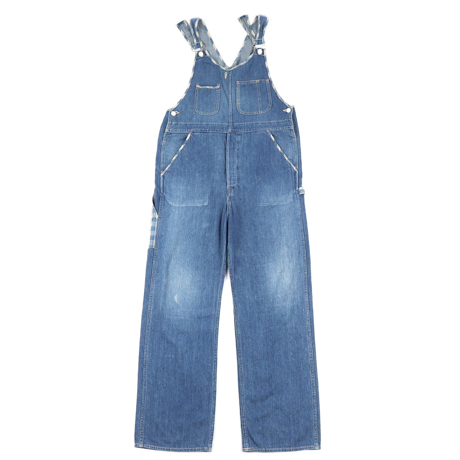Porter Classic Porter Classic Porter Classic Cotton Overalls Textile Pants DUTY FREE for USA Size ONE SIZE - 1 Thumbnail