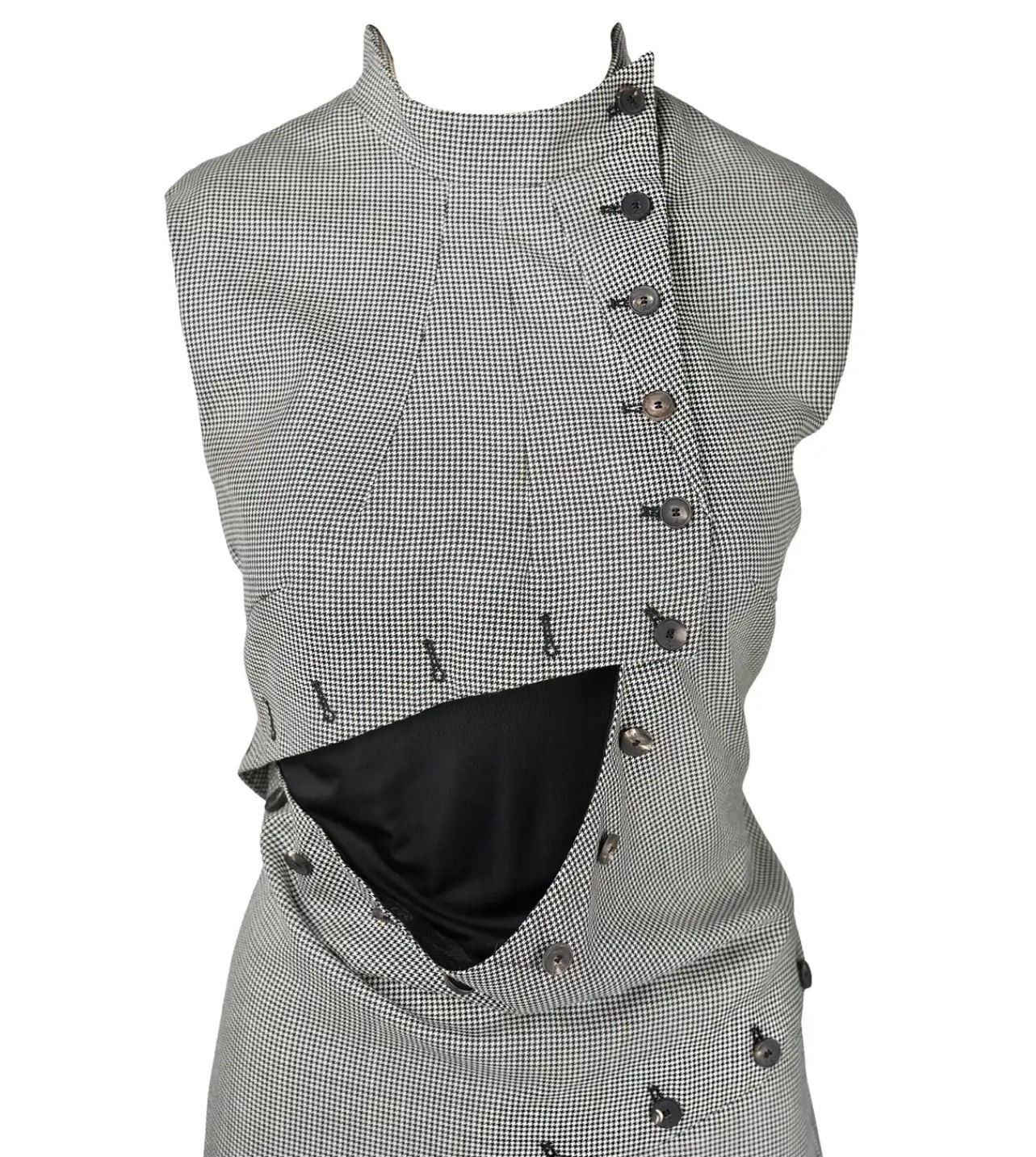 Alexander McQueen Alexander McQueen Deconstructed Button Joan Of Arc Dress Size M / US 6-8 / IT 42-44 - 2 Thumbnail