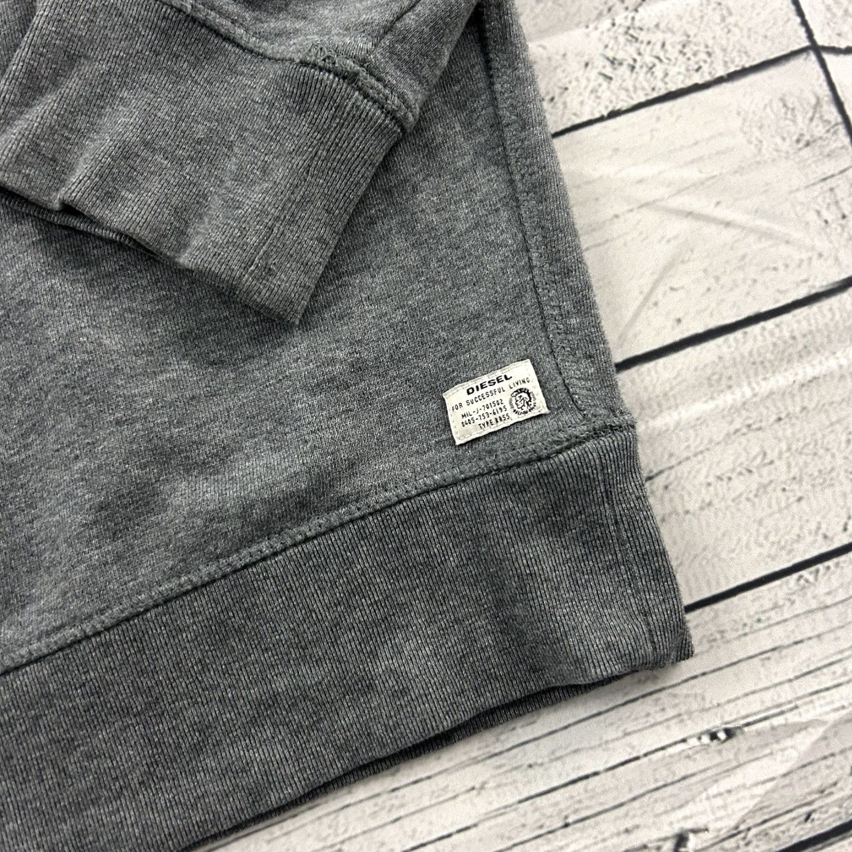 Diesel Diesel Sweatshirt Loungewear Men's XL Gray Size US XL / EU 56 / 4 - 2 Thumbnail