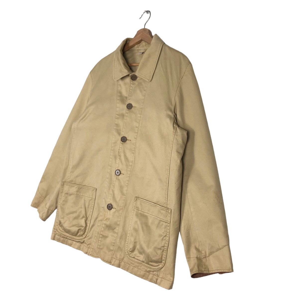 Japanese Brand 🔥90’s Vintage Chore Work Jacket Uniqlo Issey Miyake Japan Size US L / EU 52-54 / 3 - 2 Thumbnail