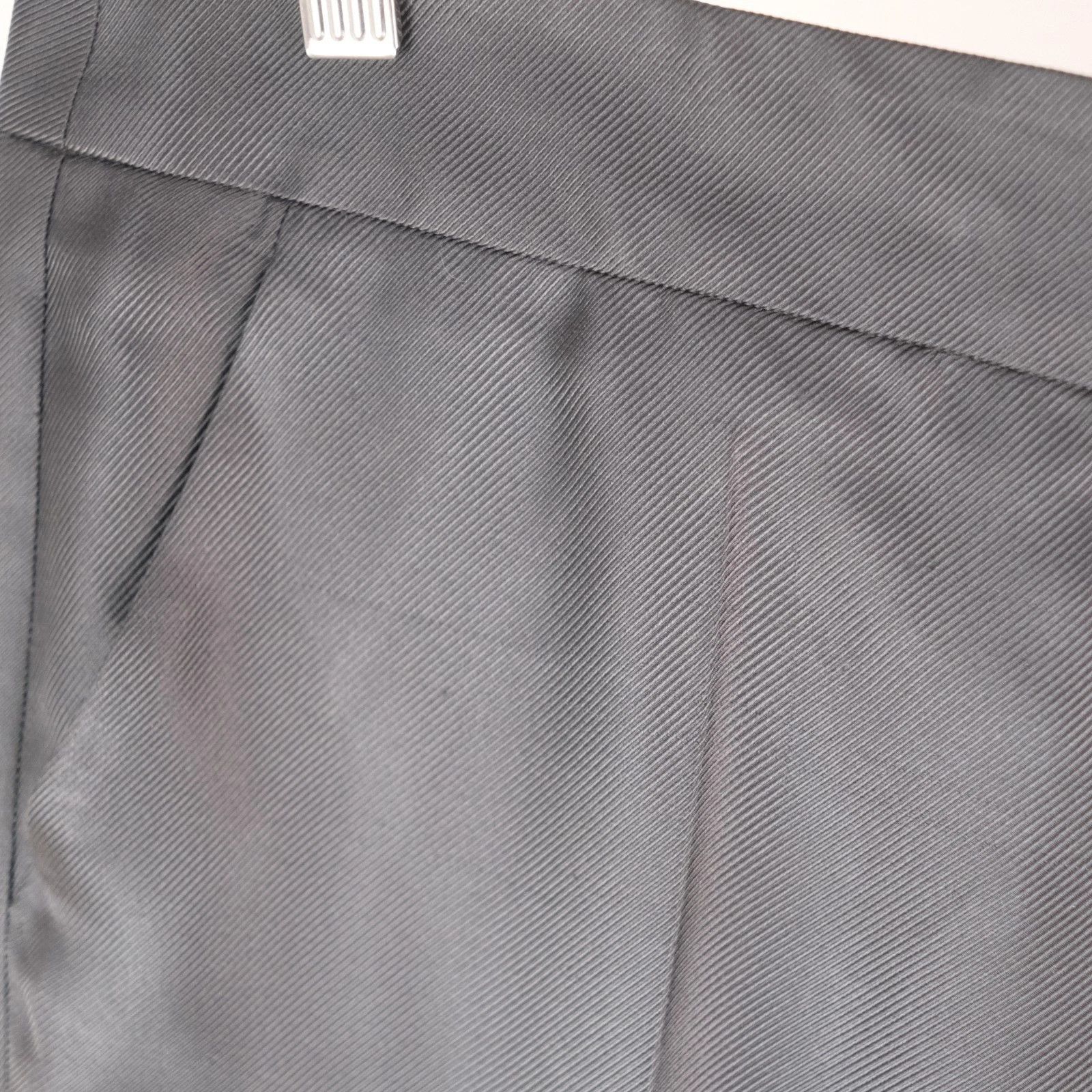 Emporio Armani Emporio Armani 100% Silk Wide Leg Trousers Size 44 Size 30" / US 8 / IT 44 - 4 Thumbnail