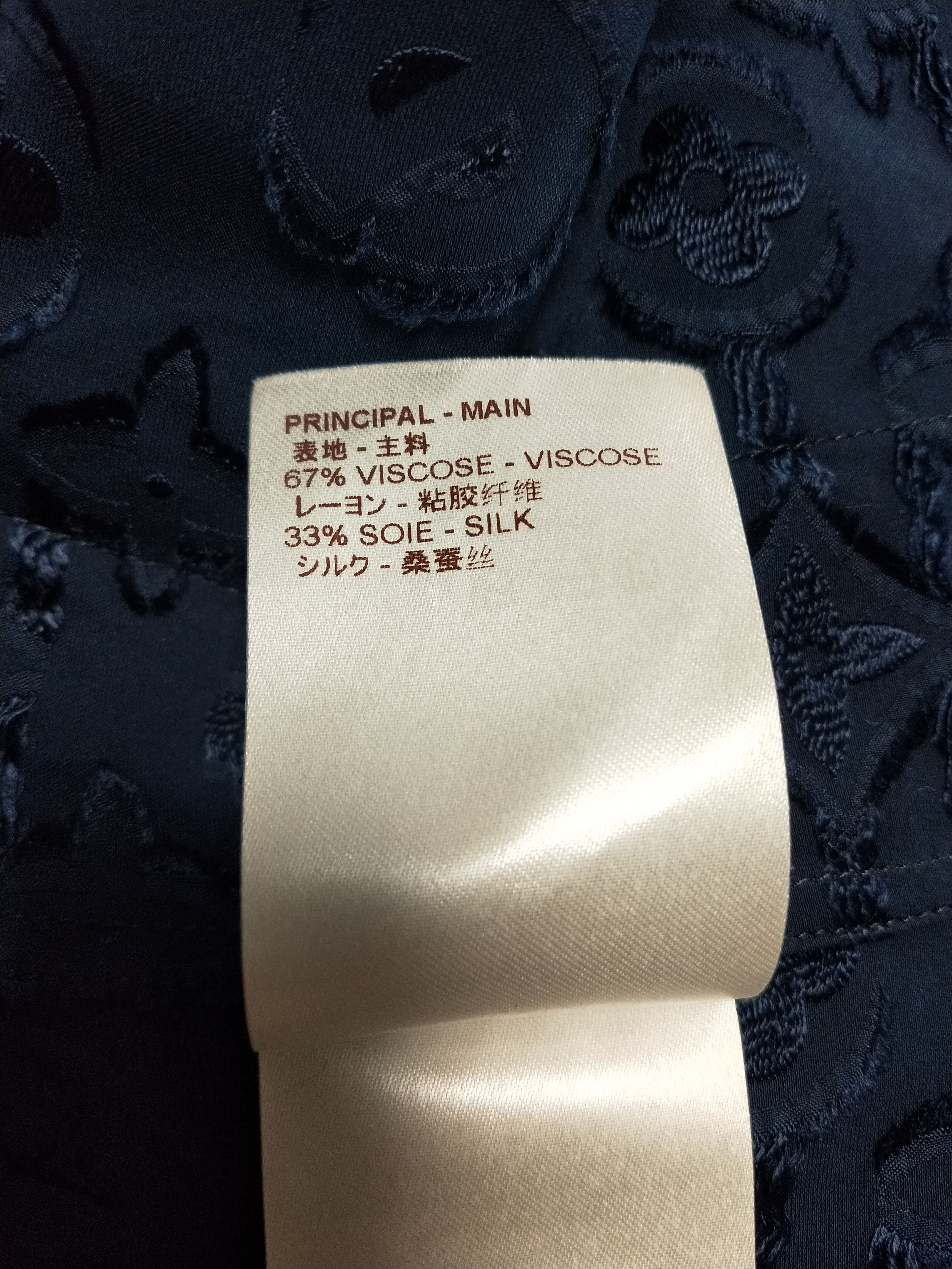 Louis Vuitton × Supreme Monogram Jacquard Silk Shirt Size US L / EU 52-54 / 3 - 6 Thumbnail