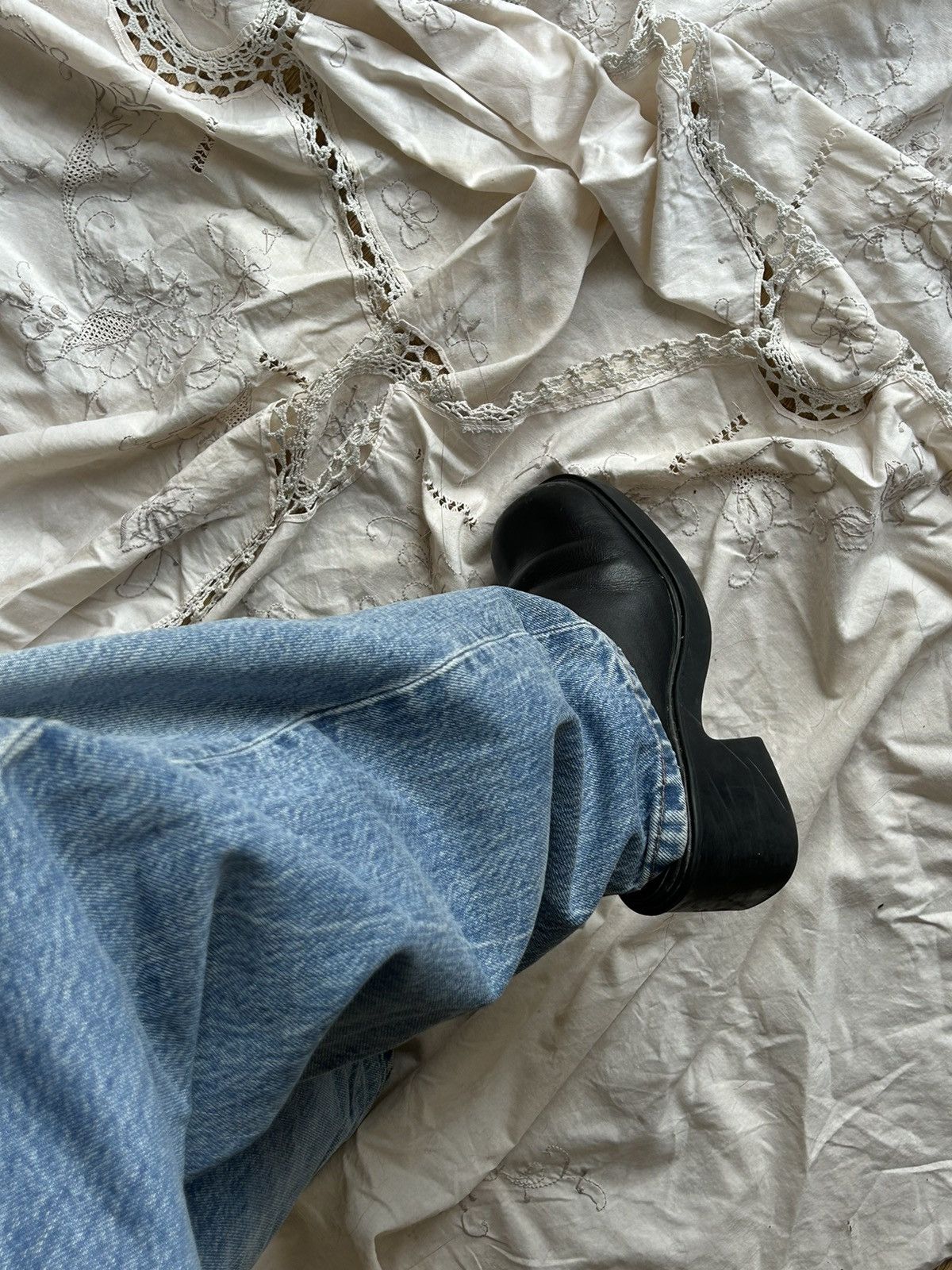 Nine West × Vintage Amazing Leather Heels Boots Nine West Vintage Y2K Size US 7 / IT 37 - 4 Thumbnail