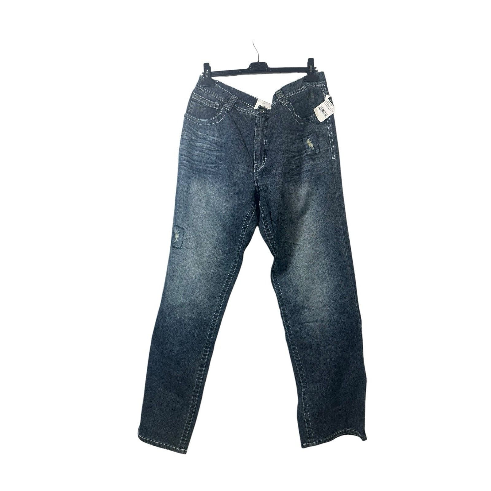 Pelle Pelle VTG Pelle Pelle Baggy Jeans Men's 38x34 Blue Straight Hip Ho Size US 38 / EU 54 - 1 Thumbnail