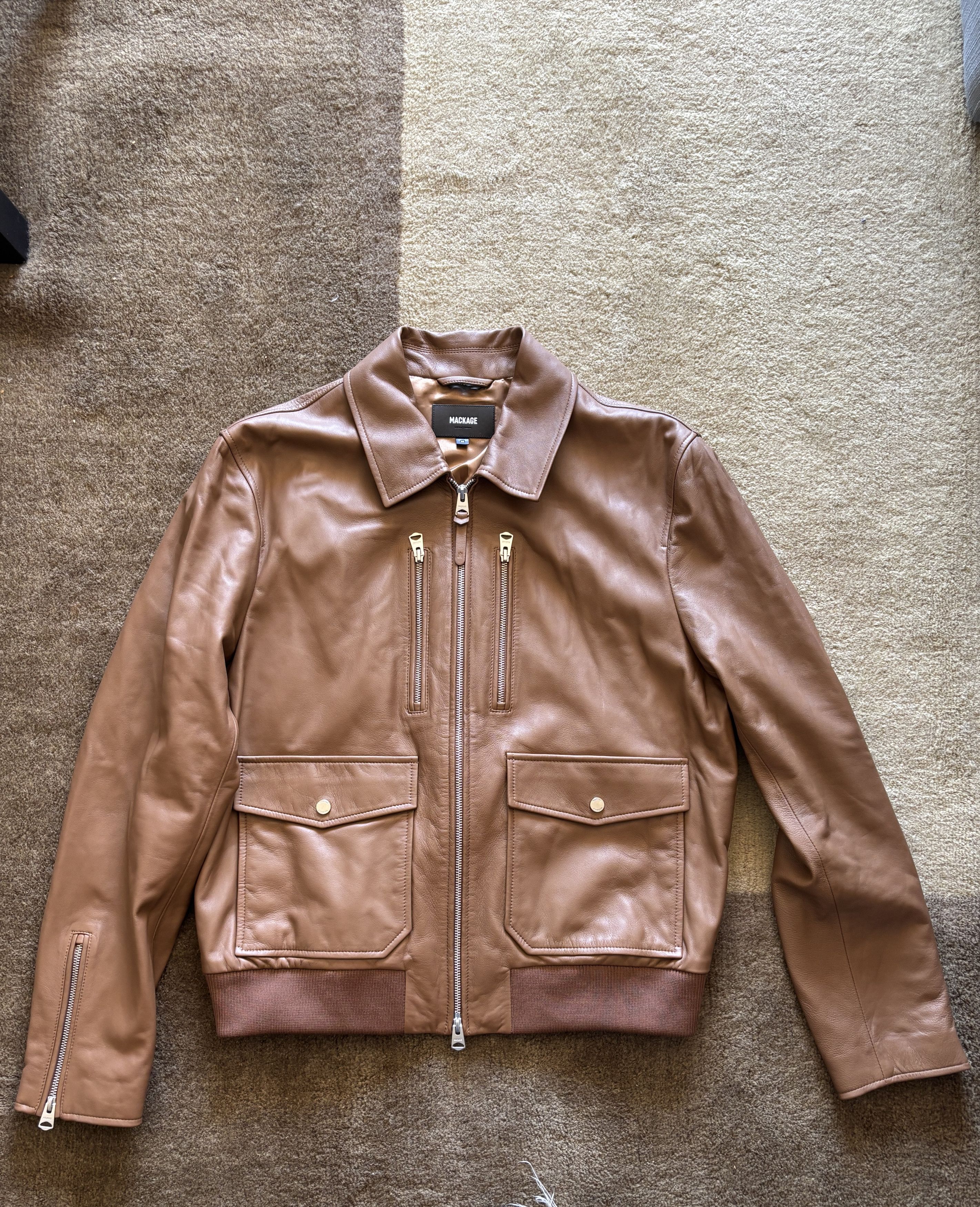 Mackage Mackage Chance Z Leather Jacket Size US S / EU 44-46 / 1 - 1 Thumbnail