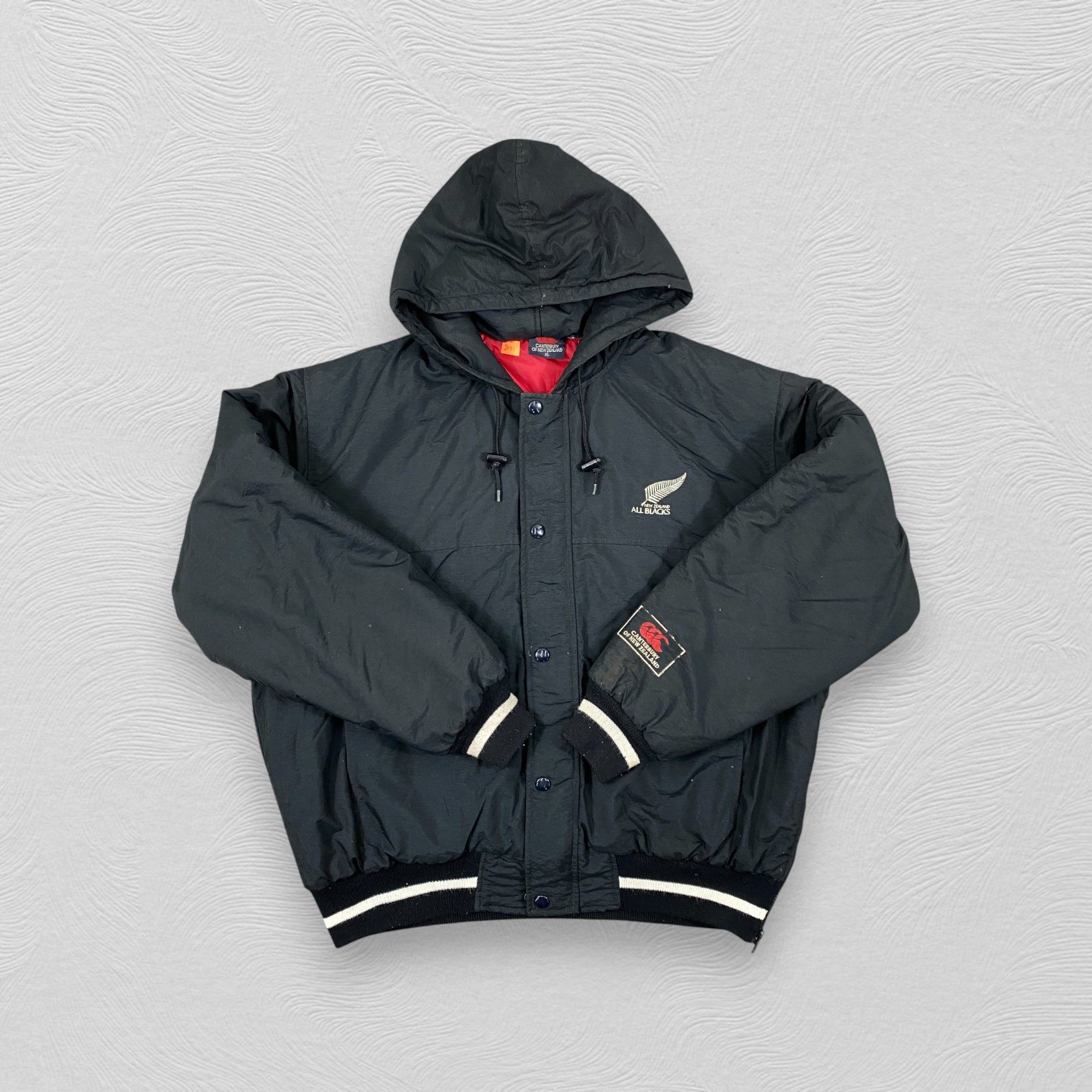 14th Addiction Vintage Canterbury Of New Zealand Hoodie Puffer Jacket-J152 Size US XXL / EU 58 / 5 - 4 Thumbnail