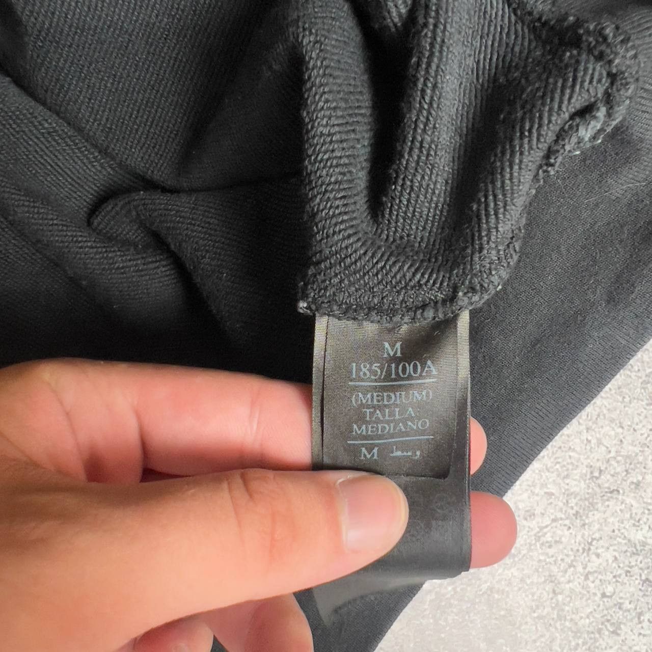 Allsaints New Guards Hoodie Men's Size M Black Long Sleeve`