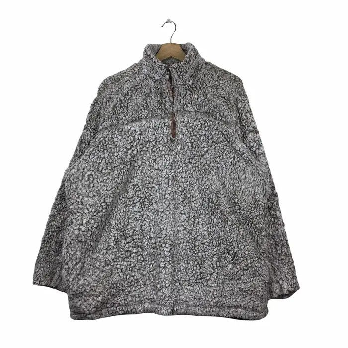 Vintage Vtg ALPINE SHERPA Heavy Fleece Jacket Sweater Windbreaker Size XXL / US 16-18 / IT 52-54 - 1 Thumbnail