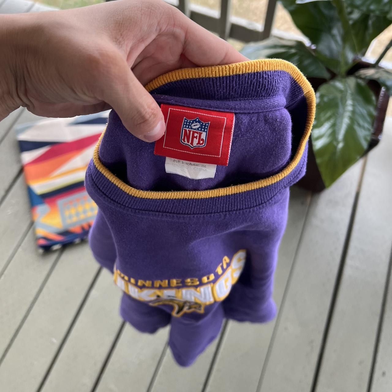 NFL Vintage 90s Minnesota Vikings NFL Sweatshirt CrewNeck Size US XL / EU 56 / 4 - 5 Thumbnail