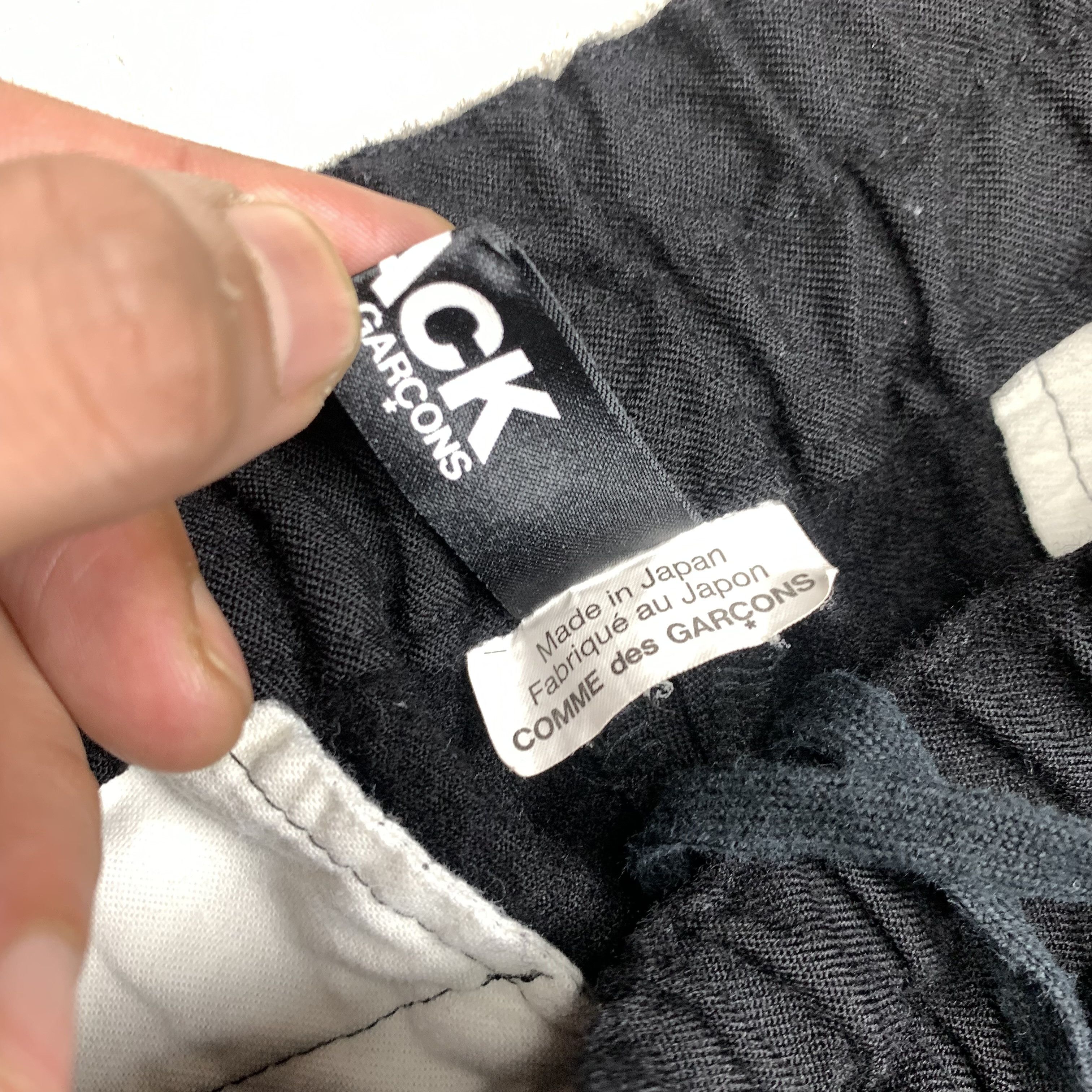Comme des Garcons Black Comme Des Garcons Wool Pants AD 2017 Size US 28 / EU 44 - 6 Thumbnail
