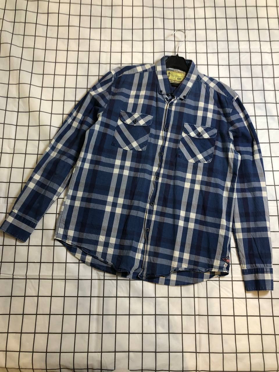Barbour Barbour International Mcqueen Shirt Mens Plaid Slim Fit Size US M / EU 48-50 / 2 - 1 Thumbnail