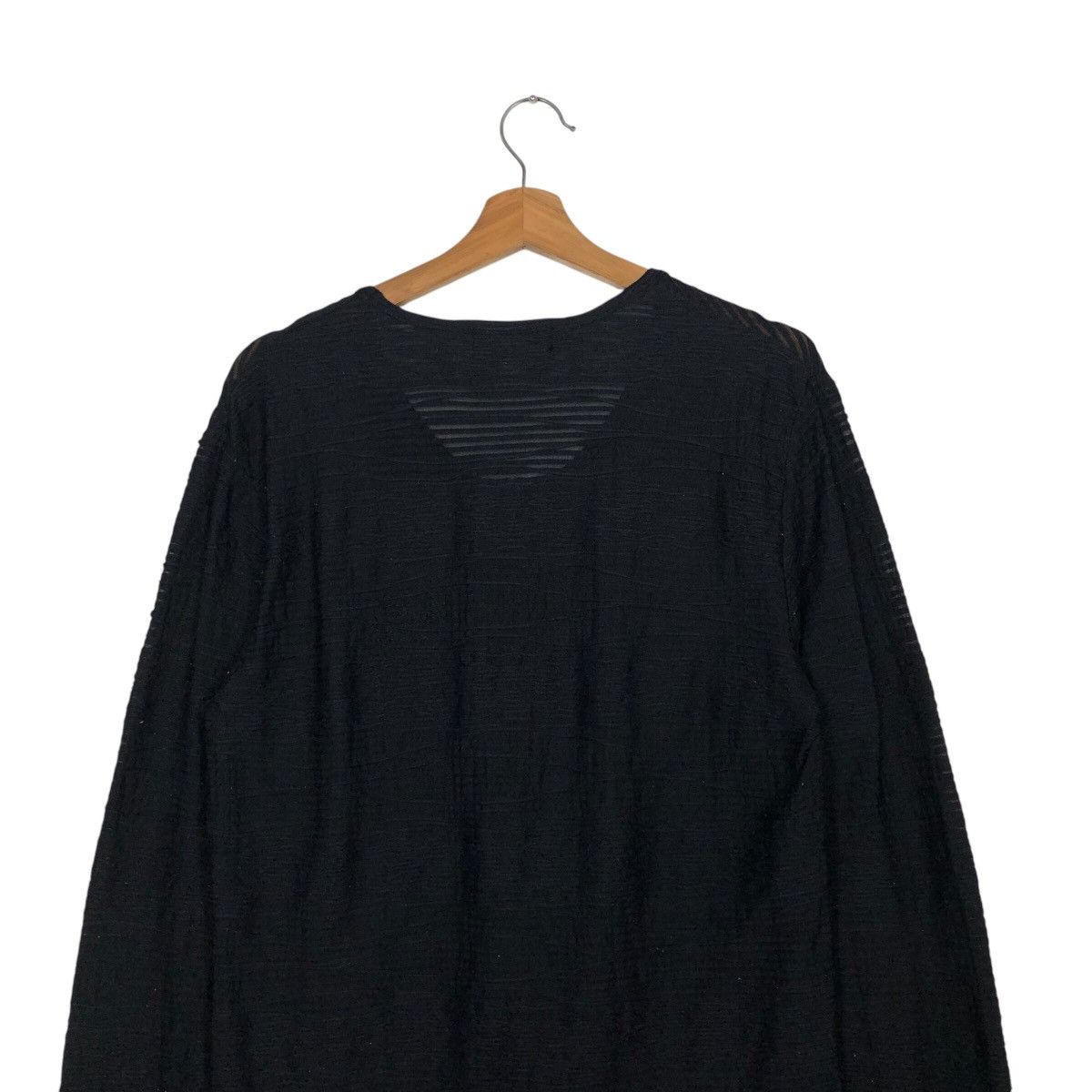Hysteric Glamour 📌Rich Black Long Sleeve T-Shirt Tornado Mart Size US L / EU 52-54 / 3 - 11 Thumbnail