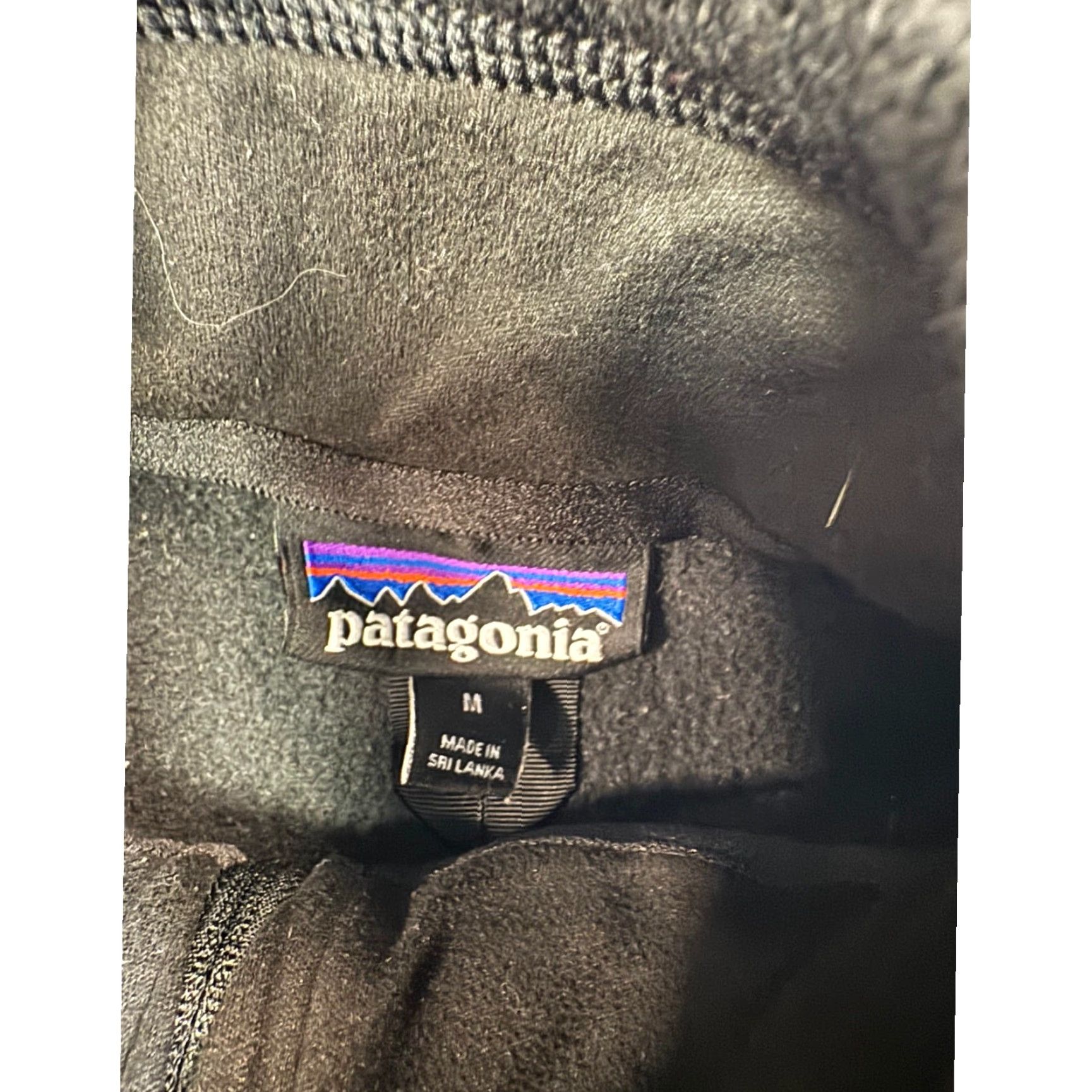 Patagonia VINTAGE Patagonia Women's Better Sweater 1/4 Zip Jacket Size M Black Company Logo Size M / US 6-8 / IT 42-44 - 5 Thumbnail