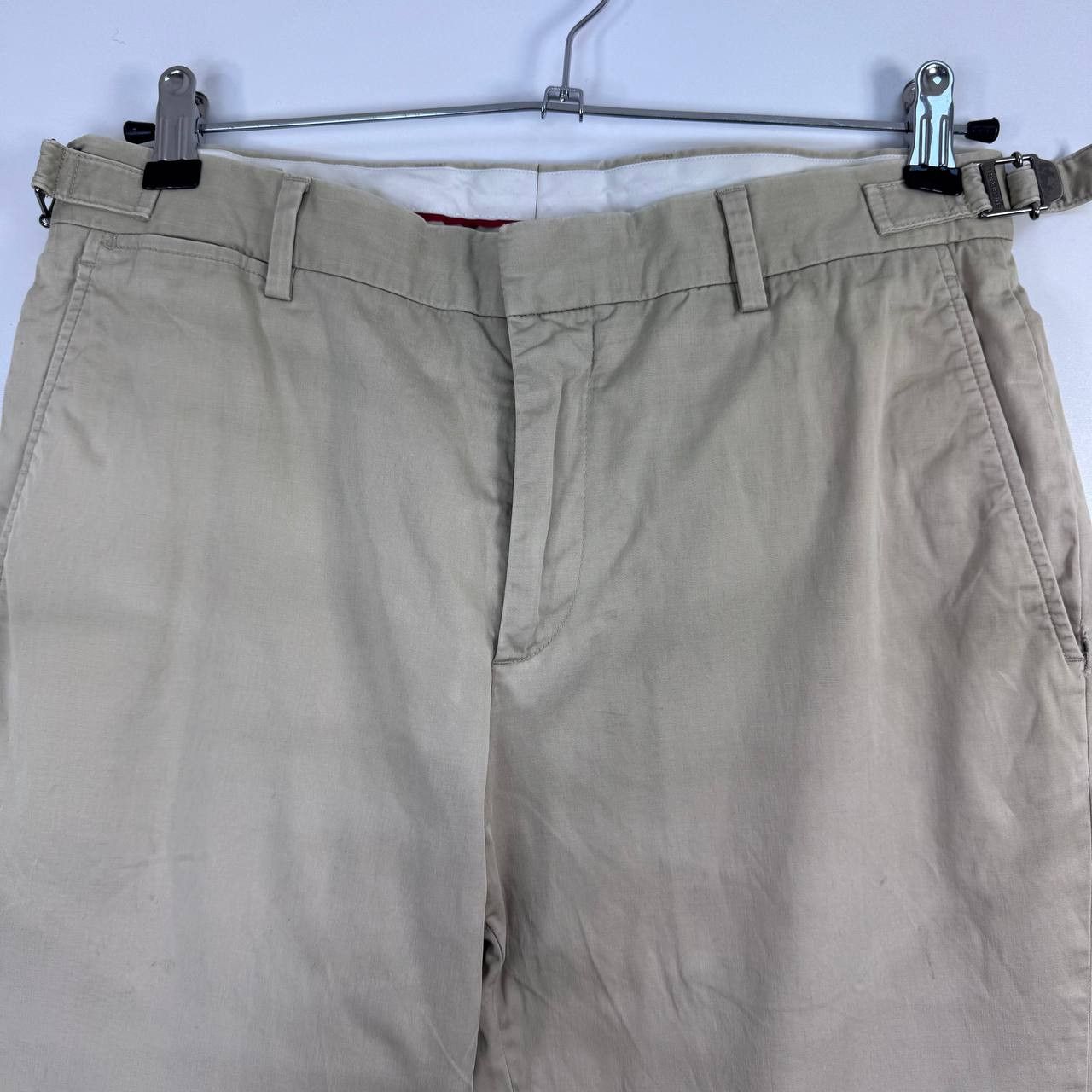 Burberry Burberry London Mens Chinos Pants Beige Khaki Lean Fit 32R Size US 32 / EU 48 - 2 Thumbnail