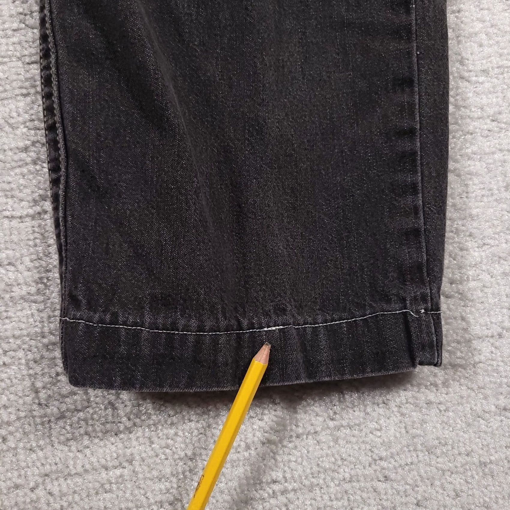 Vintage VINTAGE White Stag Elastic Stretch Pull On Pants Womens 10 Charcoal Hemmed 25.5" Size 32" / US 10 / IT 46 - 5 Thumbnail