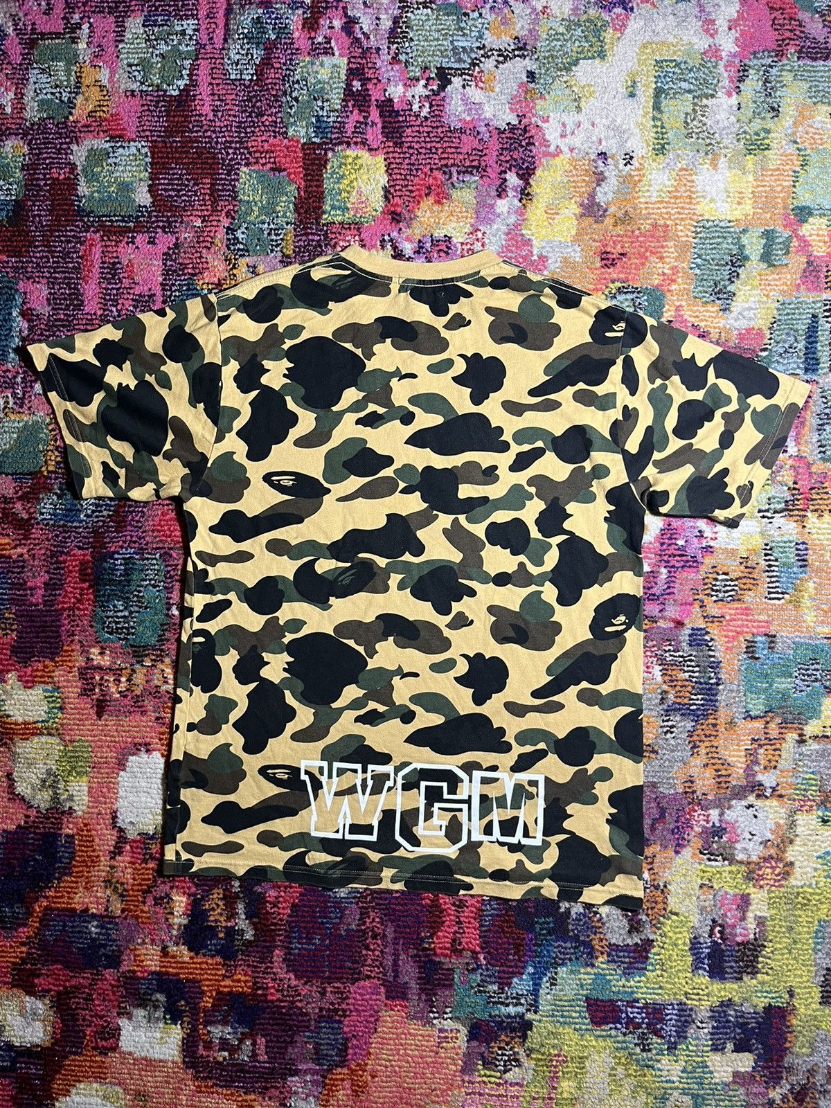 Bape Bape Shark Face Camo Shirt Large Size US L / EU 52-54 / 3 - 2 Thumbnail