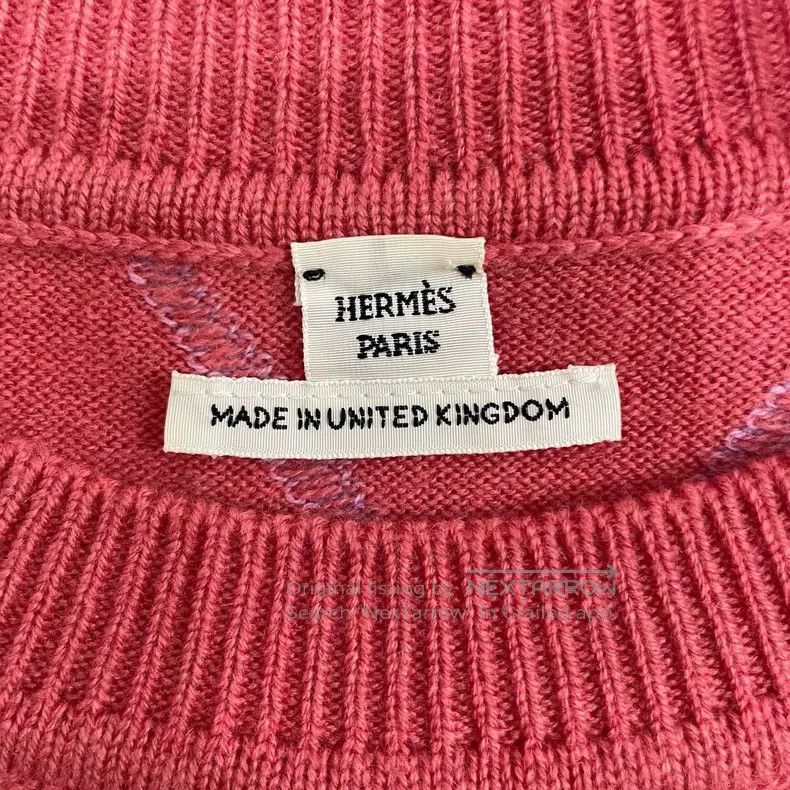 Hermes Hermes Pig Nose Printed Round Neck Sweater Size XS / US 0-2 / IT 36-38 - 3 Thumbnail