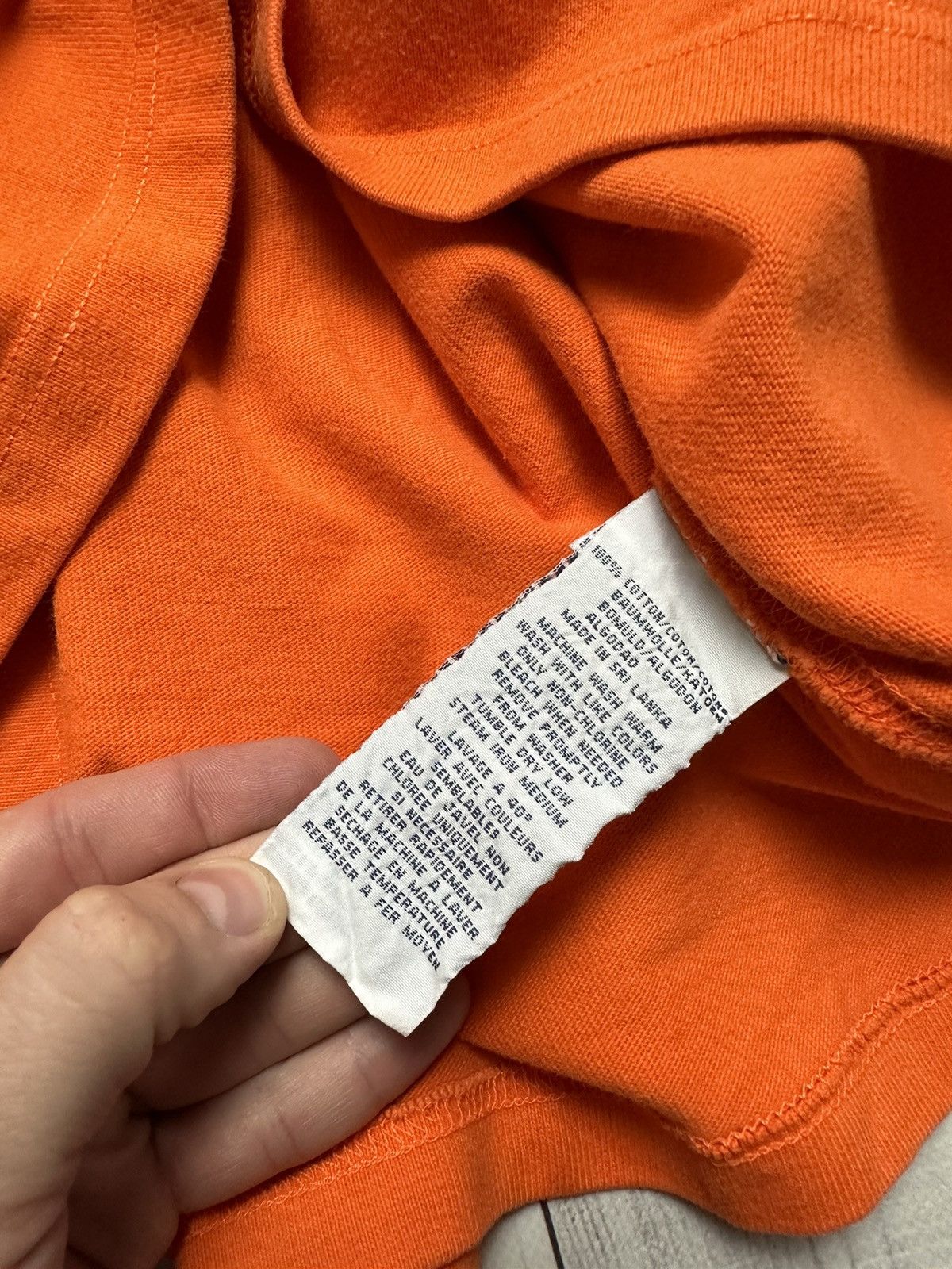 Polo Ralph Lauren × Vintage Vintage polo Ralph Lauren size L orange logo Size US XL / EU 56 / 4 - 6 Thumbnail