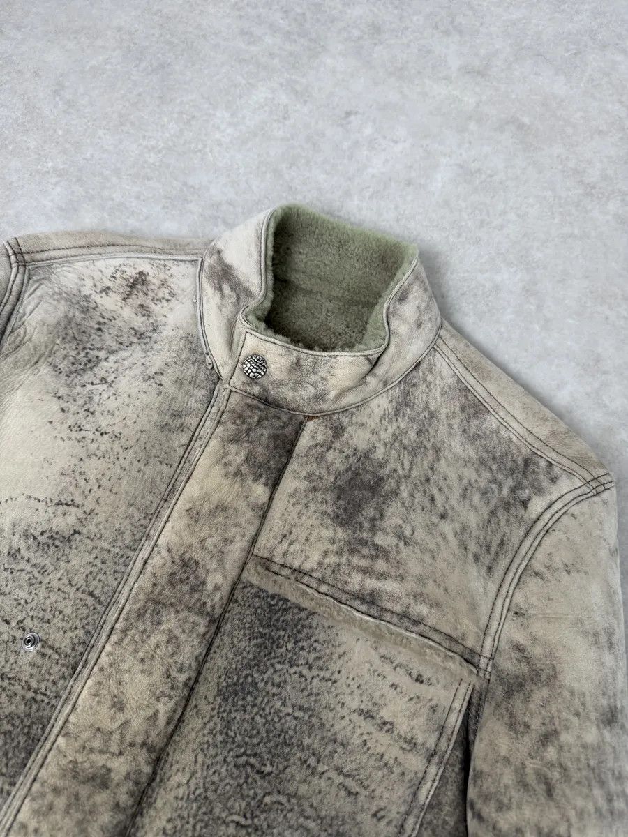 Roberto Cavalli Roberto Cavalli Premium Raw Shearling Leather Jacket Size US M / EU 48-50 / 2 - 14 Thumbnail