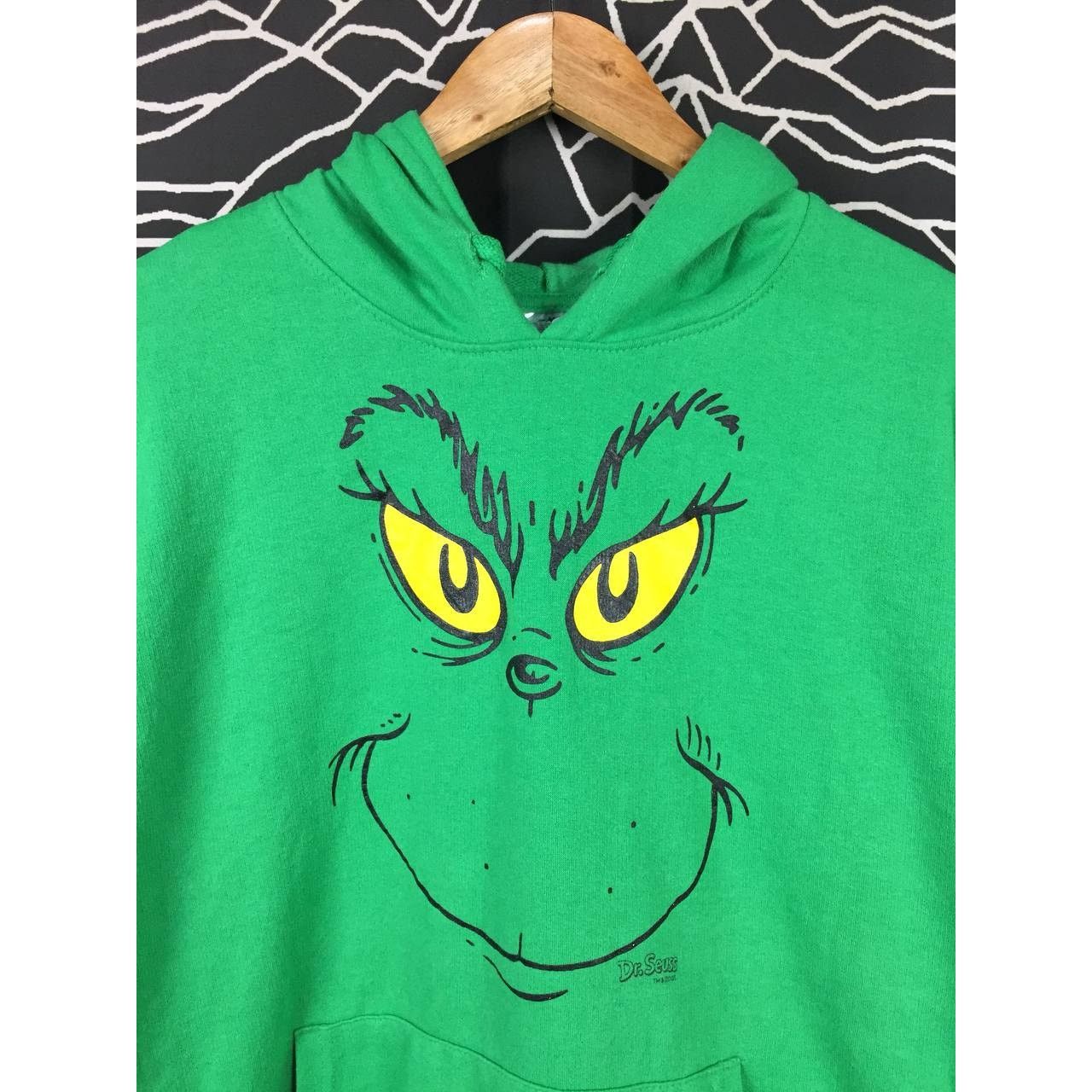 Cartoon Network × Vintage Dr Seuss The Grinch Animated Cartoon Movie Pullover Hoodie Size US XXL / EU 58 / 5 - 4 Thumbnail