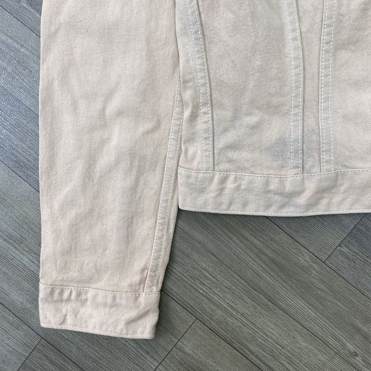 Burberry Vintage Burberry London Nova Check Beige Denim Jacket Luxury Size US S / EU 44-46 / 1 - 8 Thumbnail