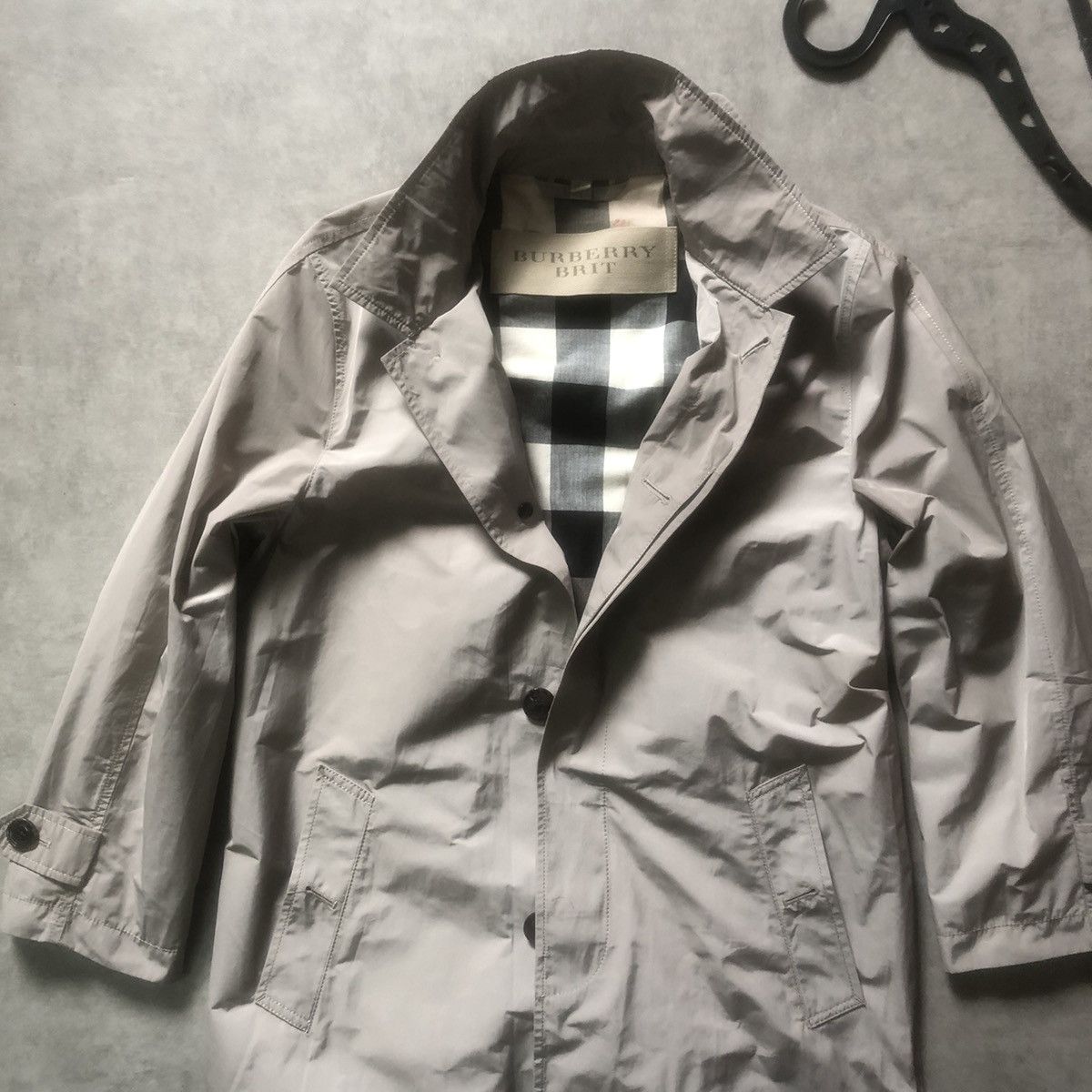 Burberry Burberry Brit Harry Rosen Single Breasted Trench Coat Size US S / EU 44-46 / 1 - 3 Thumbnail