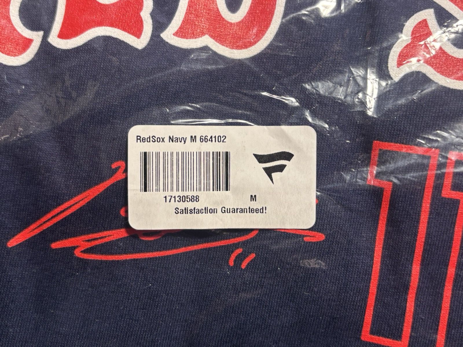MLB Men's Fanatics Rafael Devers Navy Red Sox Number Shirt M Size US M / EU 48-50 / 2 - 3 Thumbnail