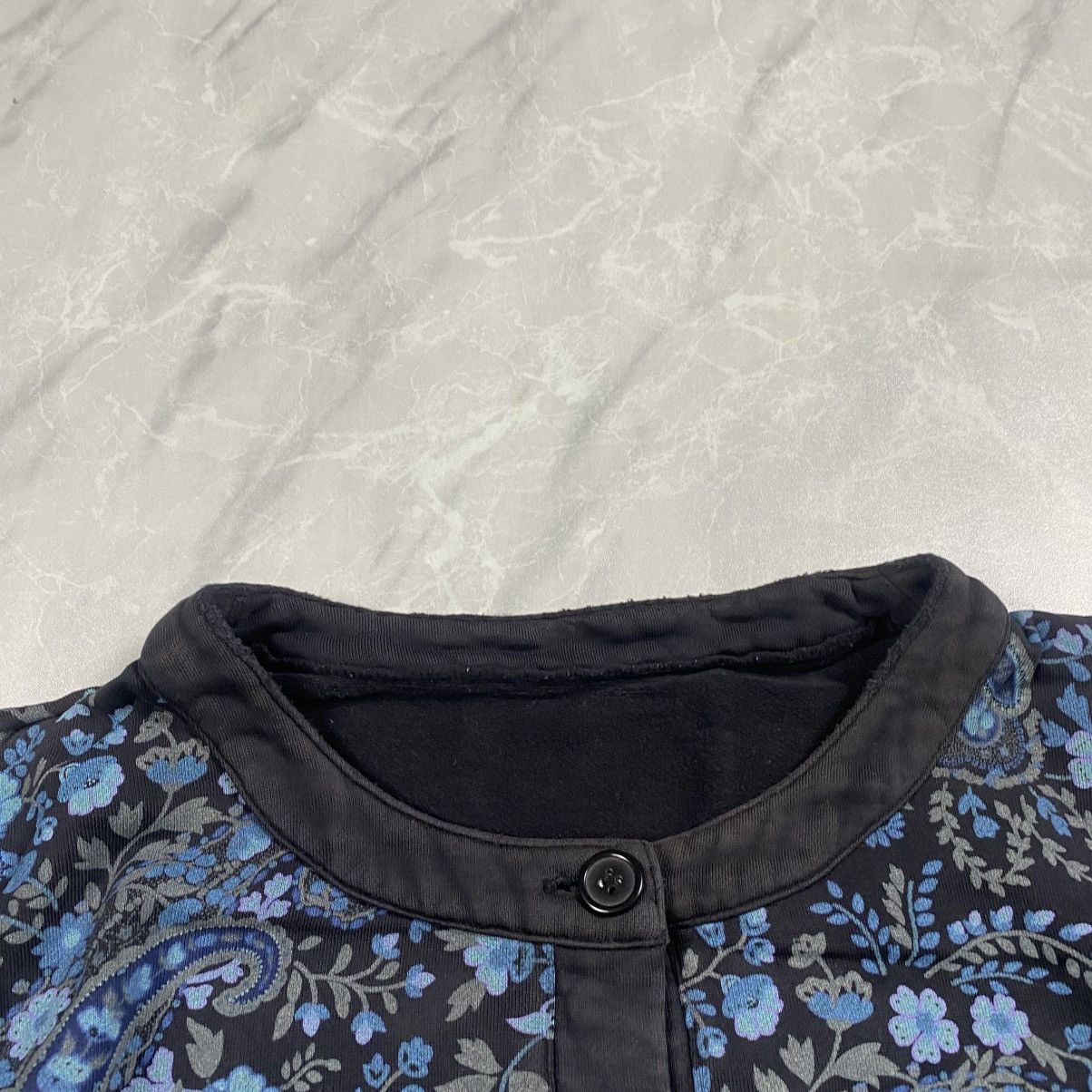 Japanese Brand Vintage Japanese Designer Paisley Dress Sweatshirt Size ONE SIZE - 5 Thumbnail
