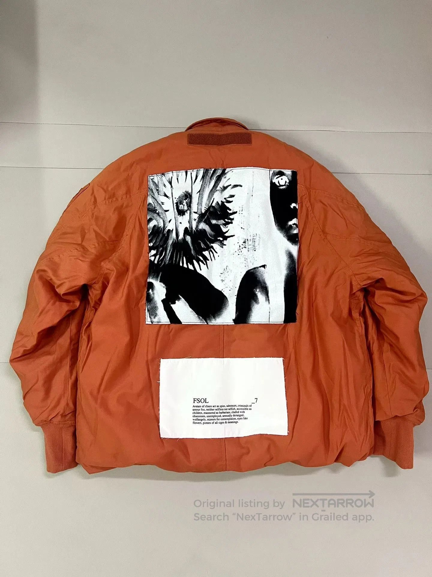 Julius Julius_7 MA1 Flight Jacket Oversized Design. Size US L / EU 52-54 / 3 - 4 Thumbnail
