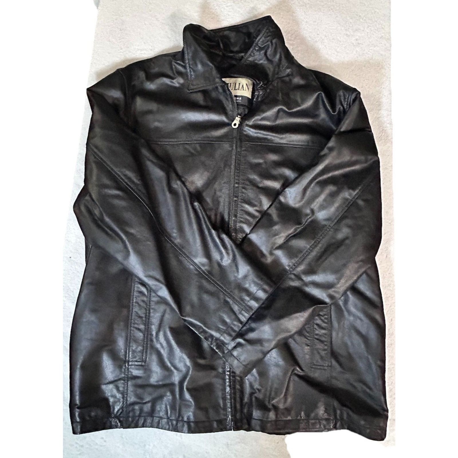 Wilsons Leather m julian wilson leather jacket xl Black Vintage Bomber Quilt Size US XL / EU 56 / 4 - 1 Thumbnail