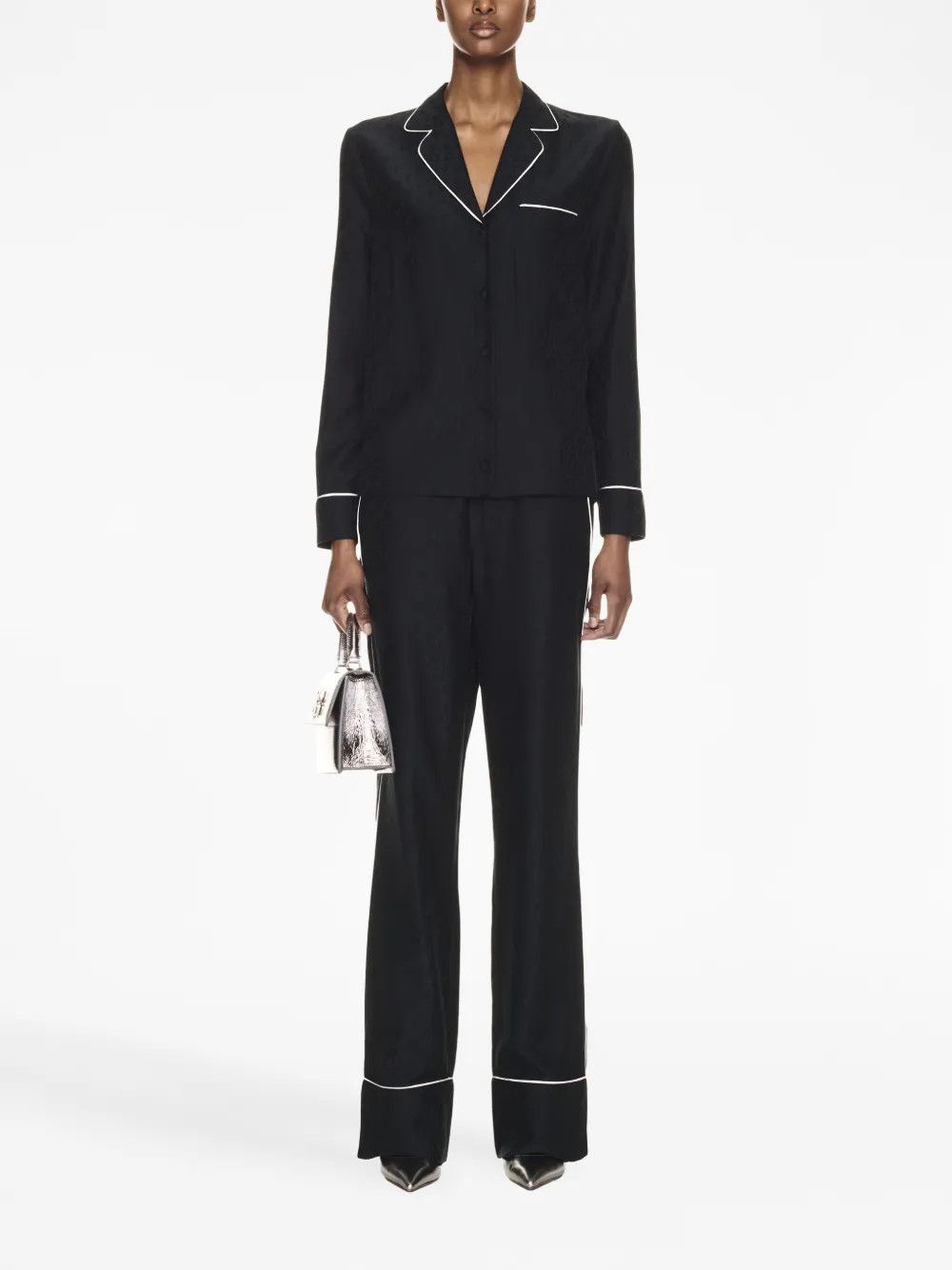 Off-White o1y1225 Sweatpant in Black/White Size 30" / US 8 / IT 44 - 5 Thumbnail