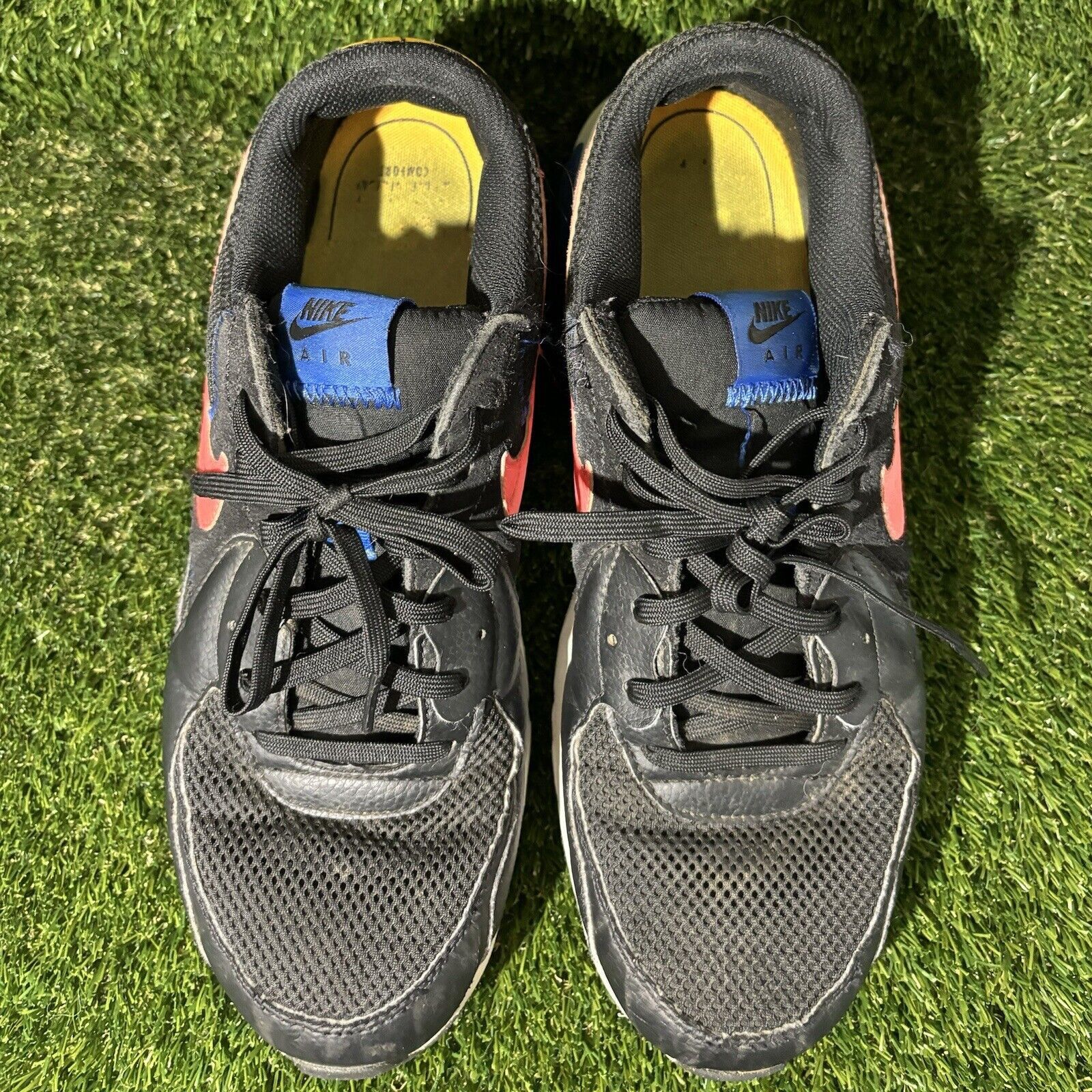 Nike Size 10.5 - Nike Air Max Excee Black Royal Crimson Size US 10.5 / EU 43-44 - 6 Thumbnail