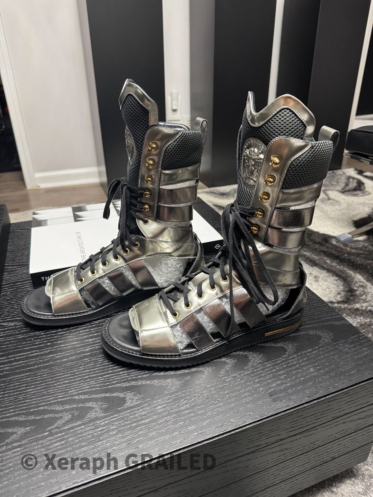 Versace Versace SS13 Runway Gladiator Sandals Sz 43 EU 10 US Size US 10 / EU 43 - 3 Thumbnail