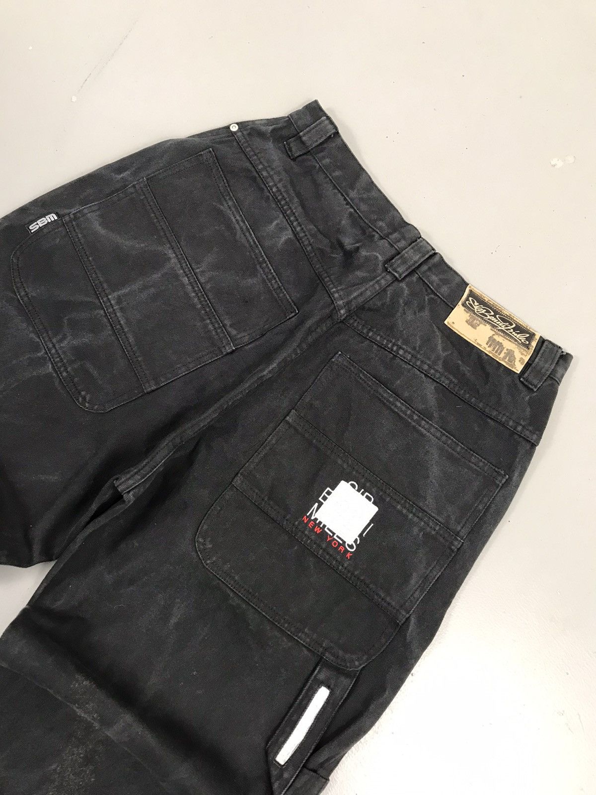 JNCO × Southpole × Vintage Vintage sir Benny miles SpellOut New York embroidered denim Size US 34 / EU 50 - 10 Thumbnail