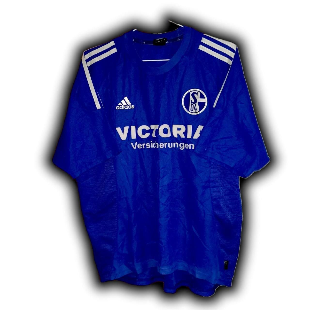 Adidas Fc Schalke 04 2002 2003 2004 Shirt Jersey Size US L / EU 52-54 / 3 - 3 Thumbnail