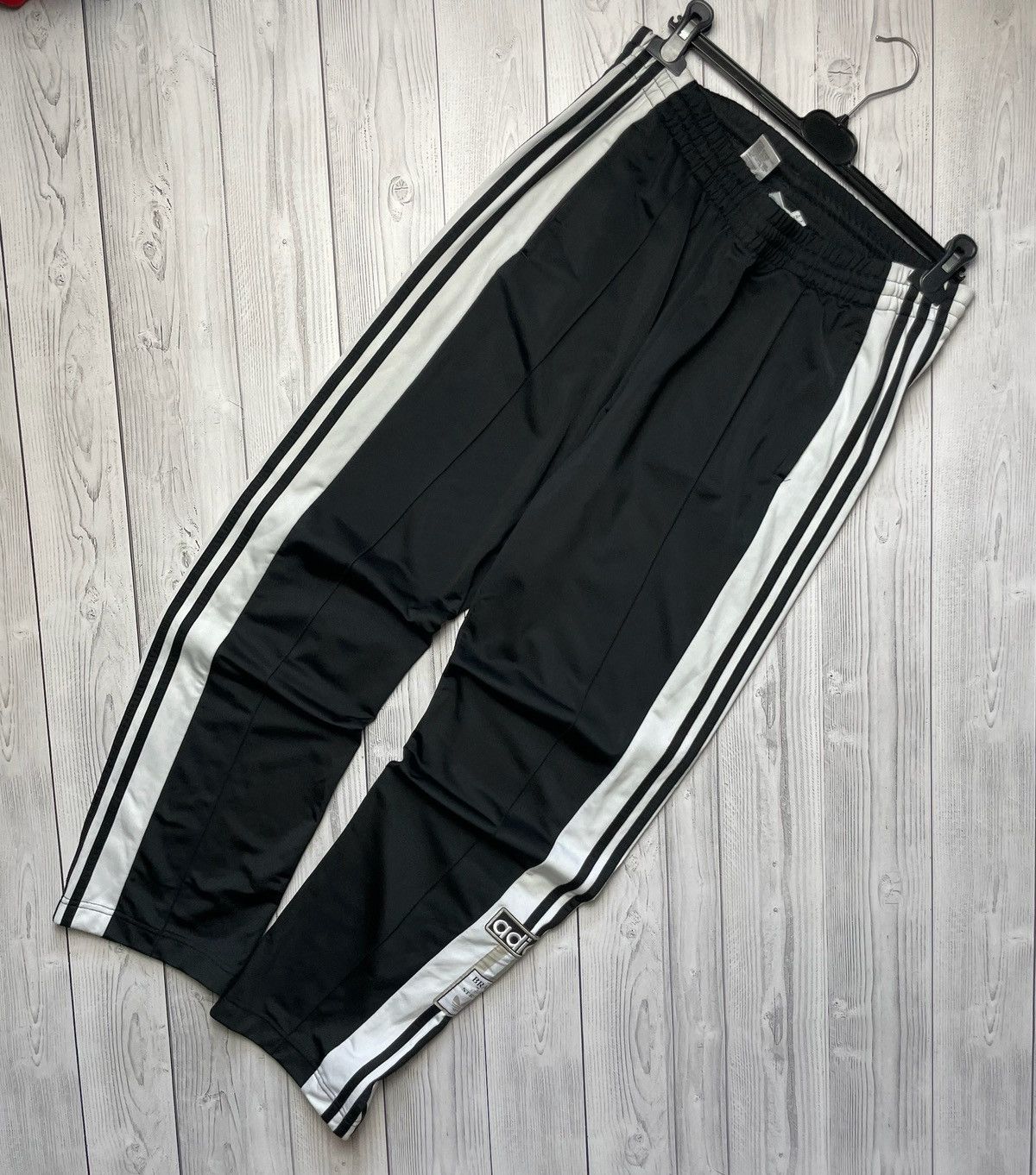 Adidas × Vintage Vintage adidas Adibeak Y2K rare rap pants size M women’s Size 32" / US 10 / IT 46 - 2 Thumbnail
