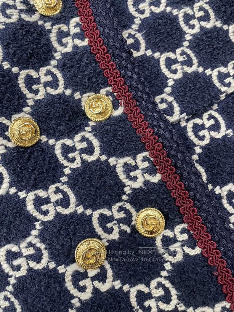 Gucci Gucci Full logo full double G jacket Size XS / US 0-2 / IT 36-38 - 2 Thumbnail