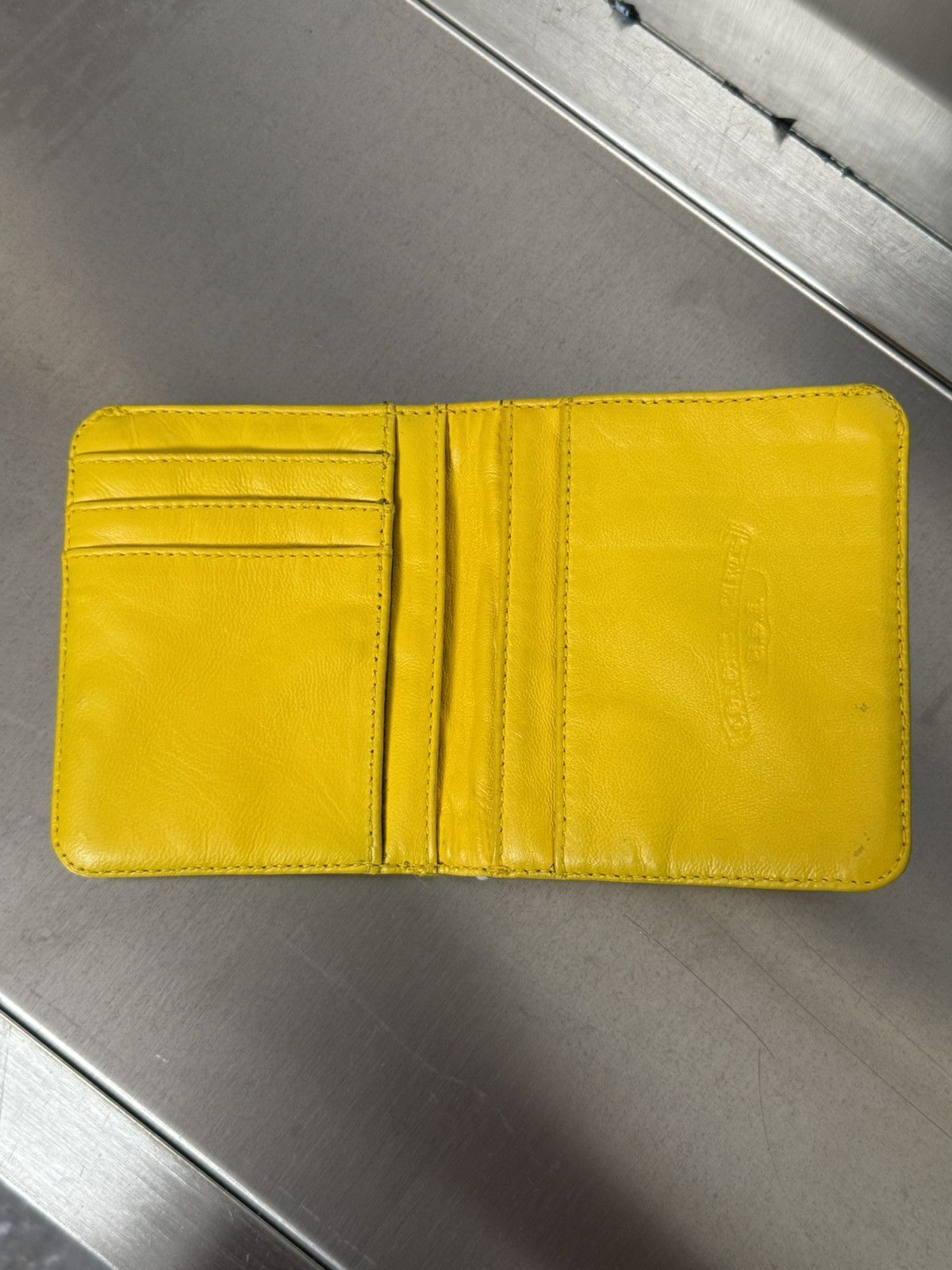 Chrome Hearts Chrome hearts yellow cross patch card case card holder Size ONE SIZE - 5 Thumbnail