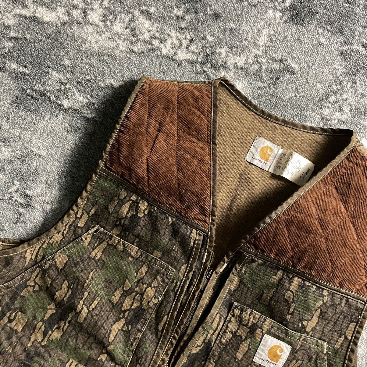 Carhartt Carhartt Vintage 90s USA Real Tree Camo Hunter Ves Size US L / EU 52-54 / 3 - 2 Thumbnail