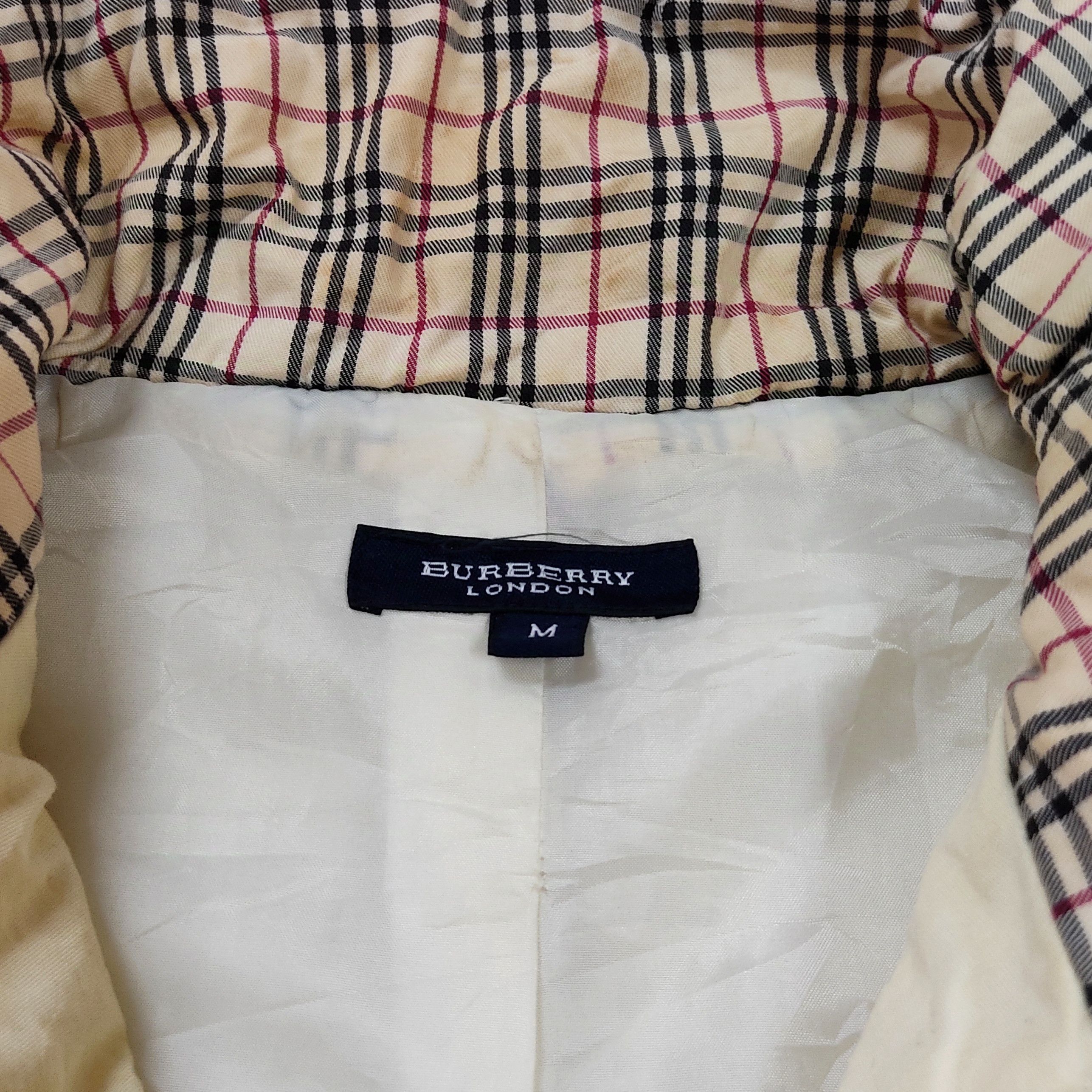 Burberry Vintage Burberry Light Cream Yellow Zipper Puffer Jacket Size M / US 6-8 / IT 42-44 - 12 Thumbnail