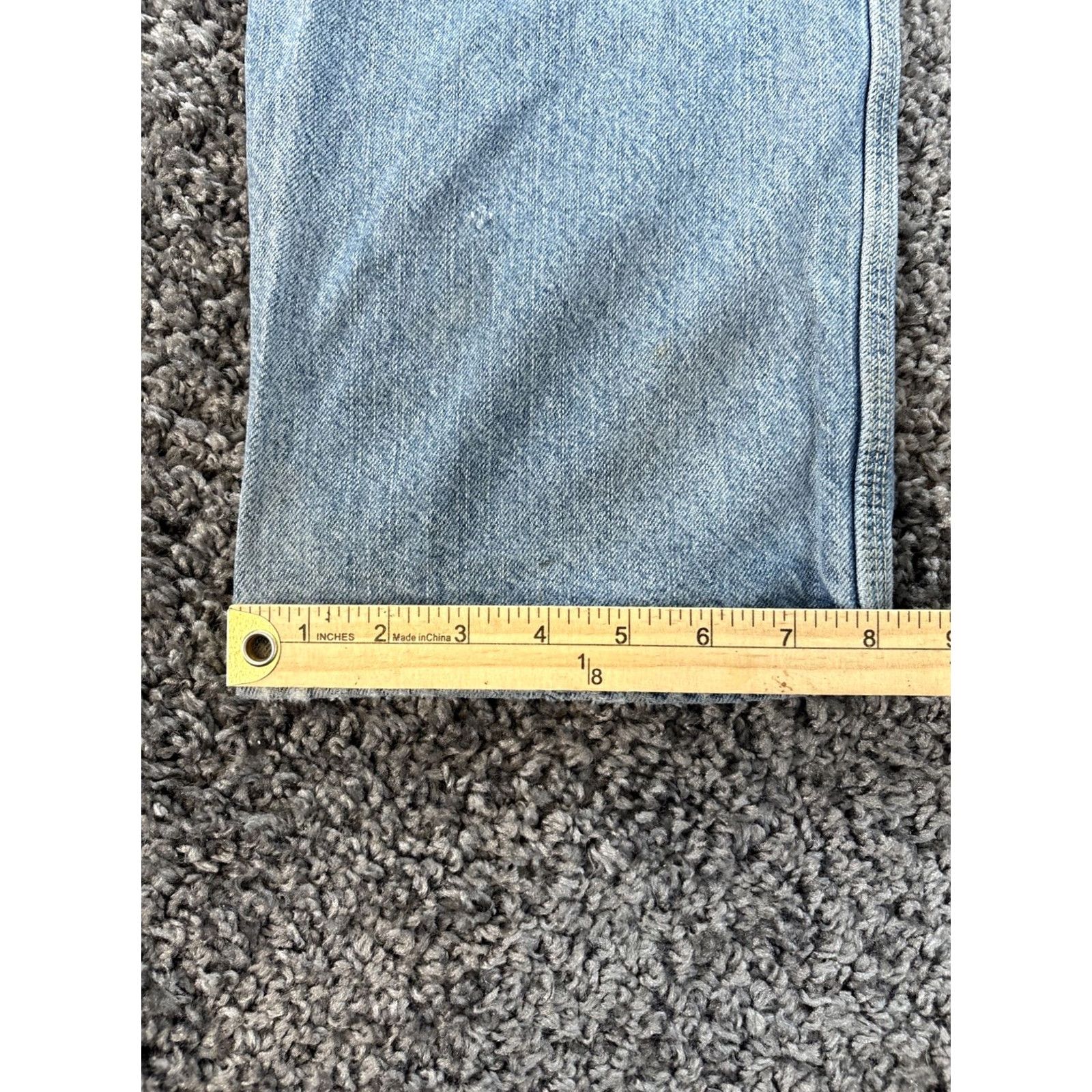 Dickies VINTAGE Dickies Carpenter Jeans 34x29 Blue Distressed Workwear 90s Grunge Skater Dickies Carpenter Pants Mens Regular Loose Fit Jacket? Size US 34 / EU 50 - 3 Thumbnail