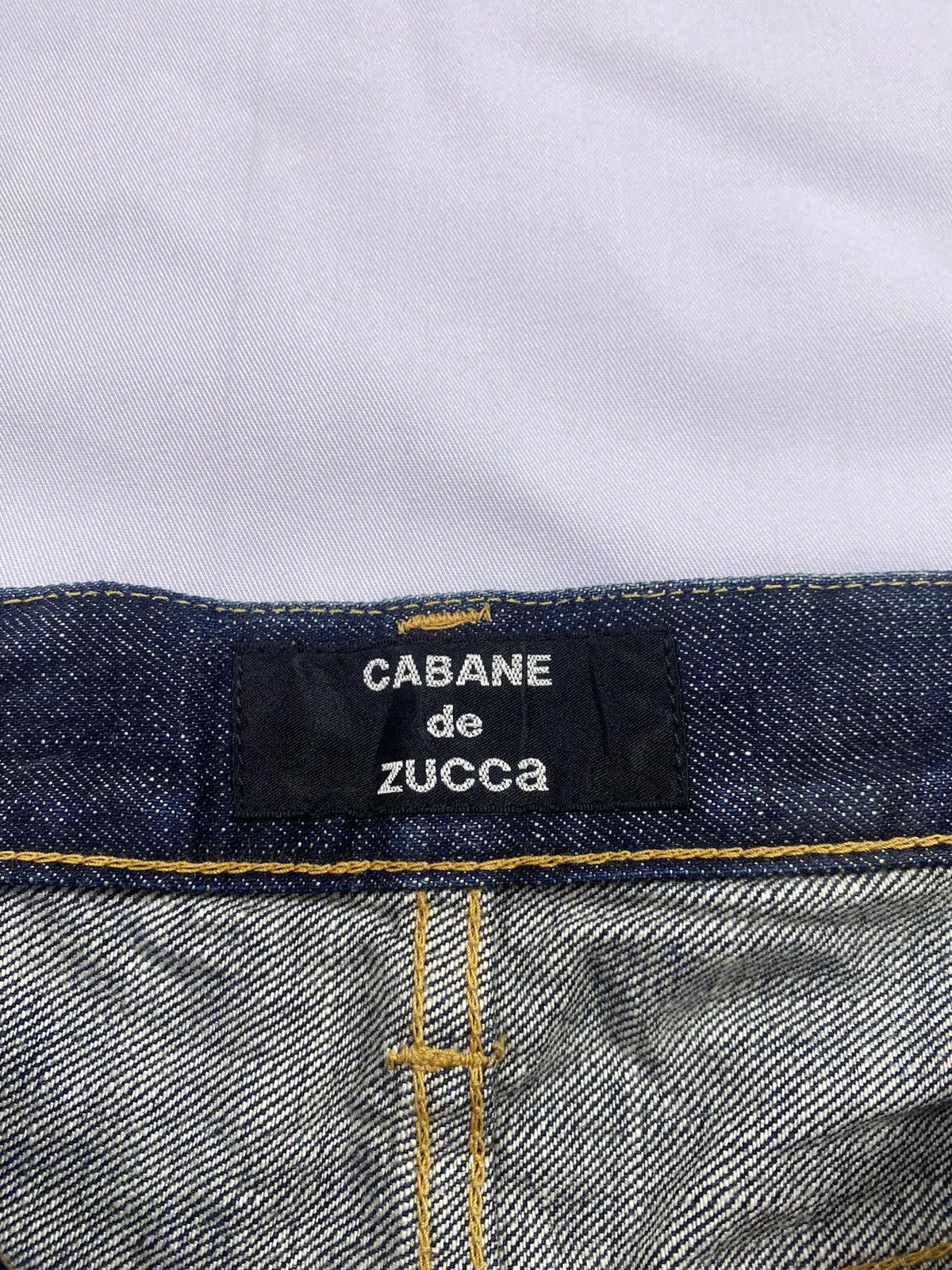 Issey Miyake Japanese Denim Issey Miyake Cabane de Zucca selvedge Size US 31 - 7 Thumbnail