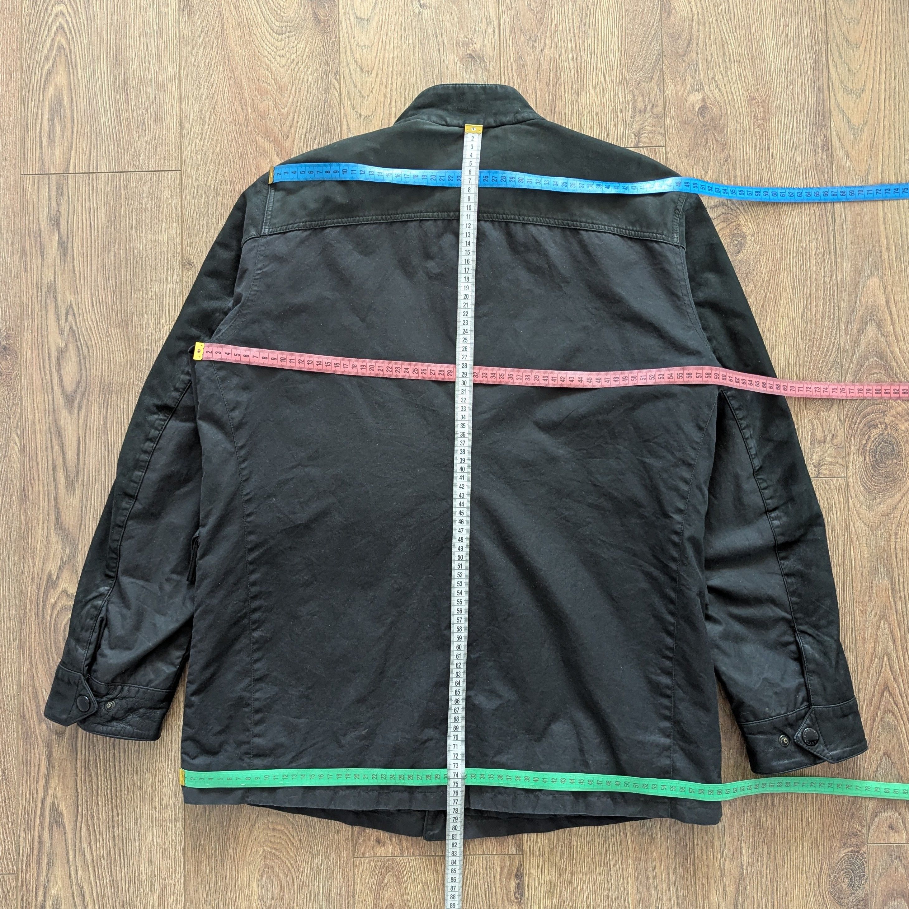 Barbour Barbour A436 Wax Leather INTERNATIONAL-BLACK Jacket MOTO Size US L / EU 52-54 / 3 - 20 Thumbnail