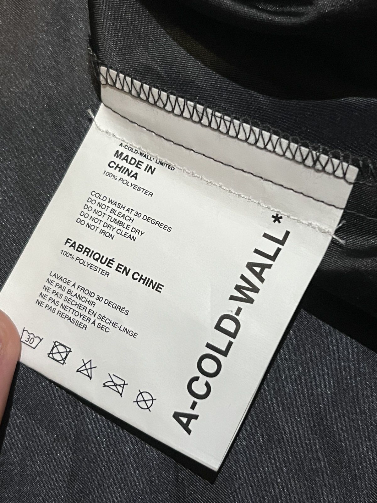 A-COLD-WALL* A-COLD-WALL* Metallic Multi-Zip Pocket Jacket Size US L / EU 52-54 / 3 - 4 Thumbnail