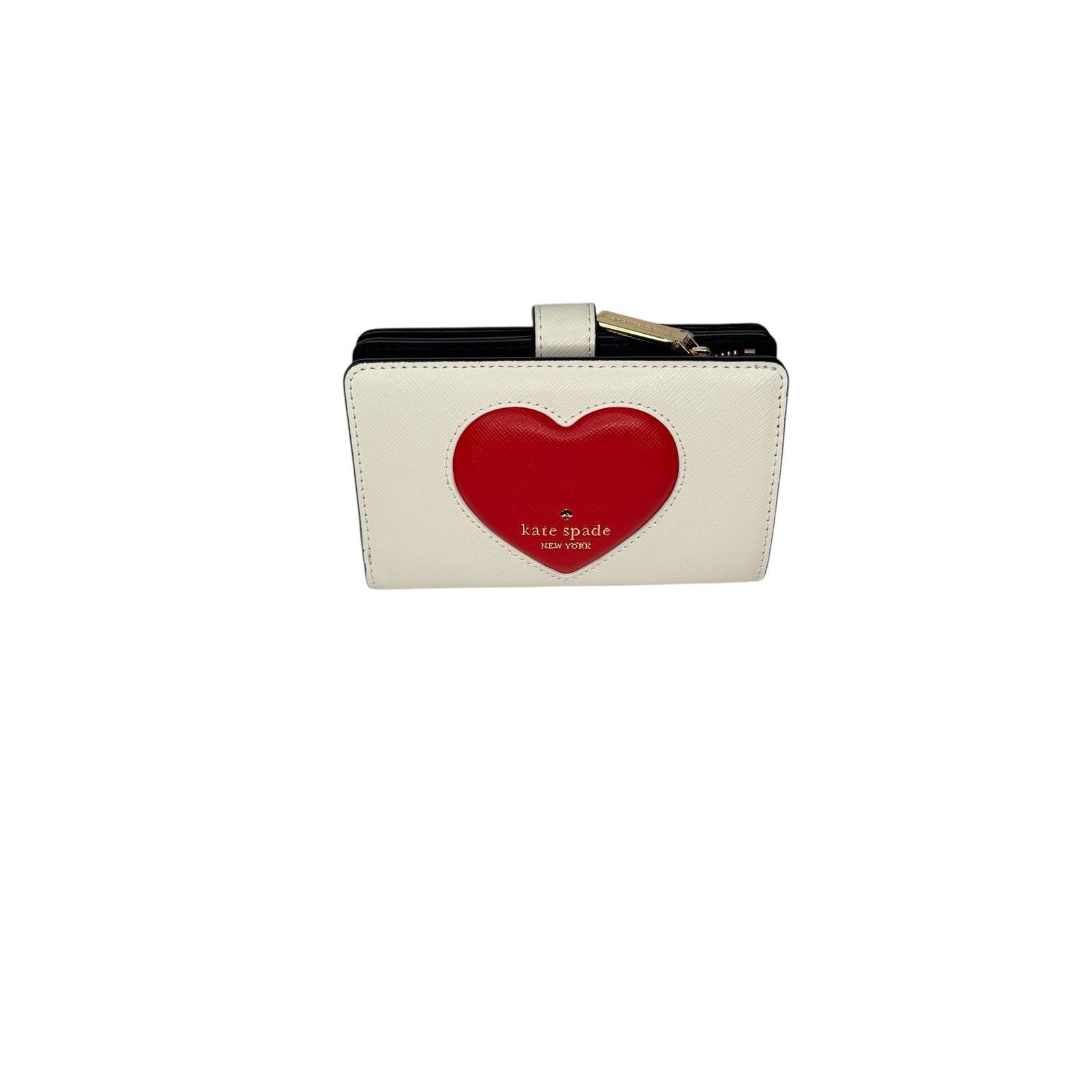 Kate Spade Kate Spade Madison Puffy Heart Medium Bifold Wallet Size ONE SIZE - 7 Thumbnail