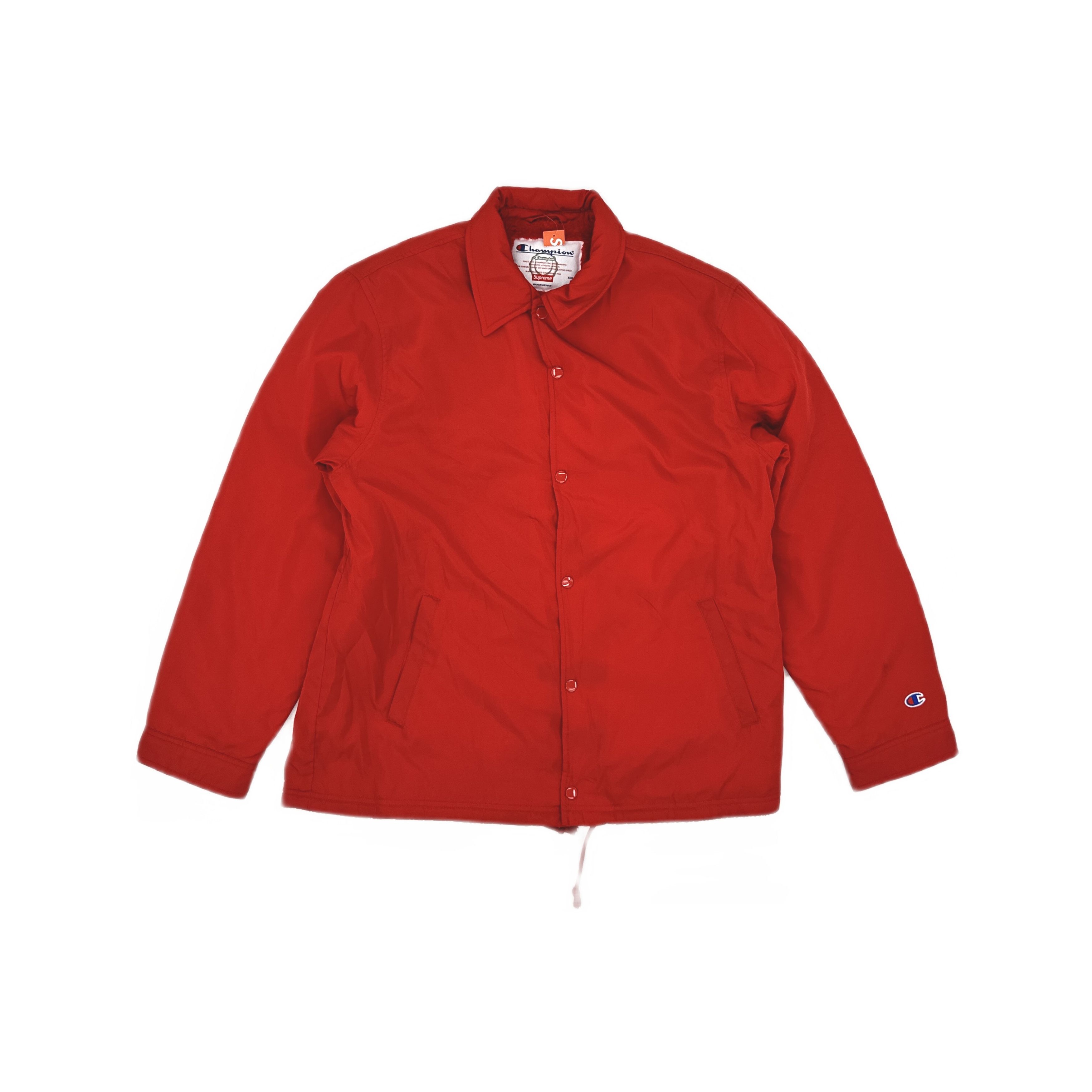 Supreme Supreme x Champion Logo Coaches Jacket Size L Size US L / EU 52-54 / 3 - 1 Thumbnail