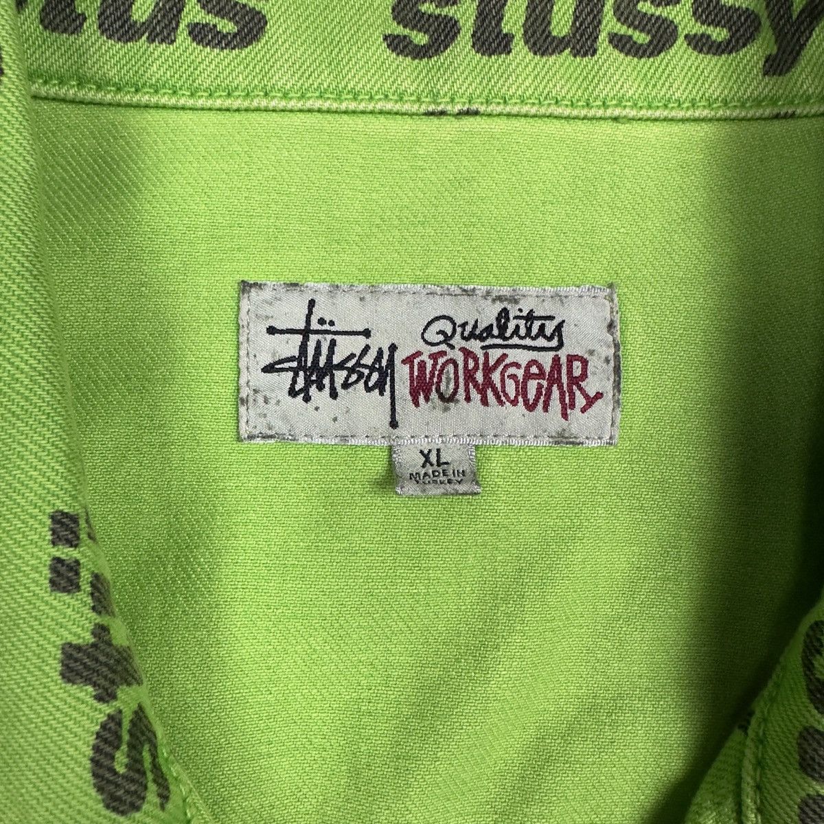 Cactus Plant Flea Market × Stussy CPFM Cactus Plant Flea Market Stussy Jacket XL Denim Men’s Size US XL / EU 56 / 4 - 2 Thumbnail