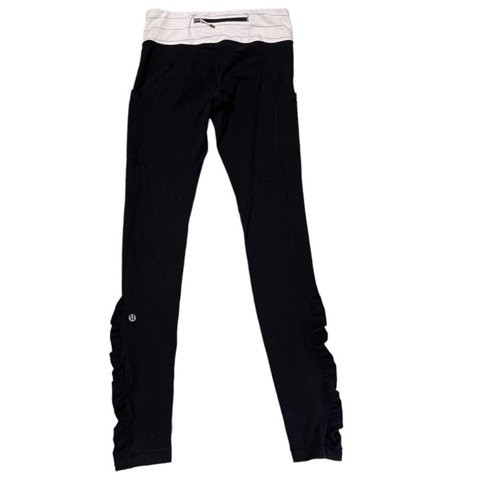 Lululemon Lululemon Speed Tight Interlock Leggings Black Size 6 Size 28" / US 6 / IT 42 - 2 Thumbnail