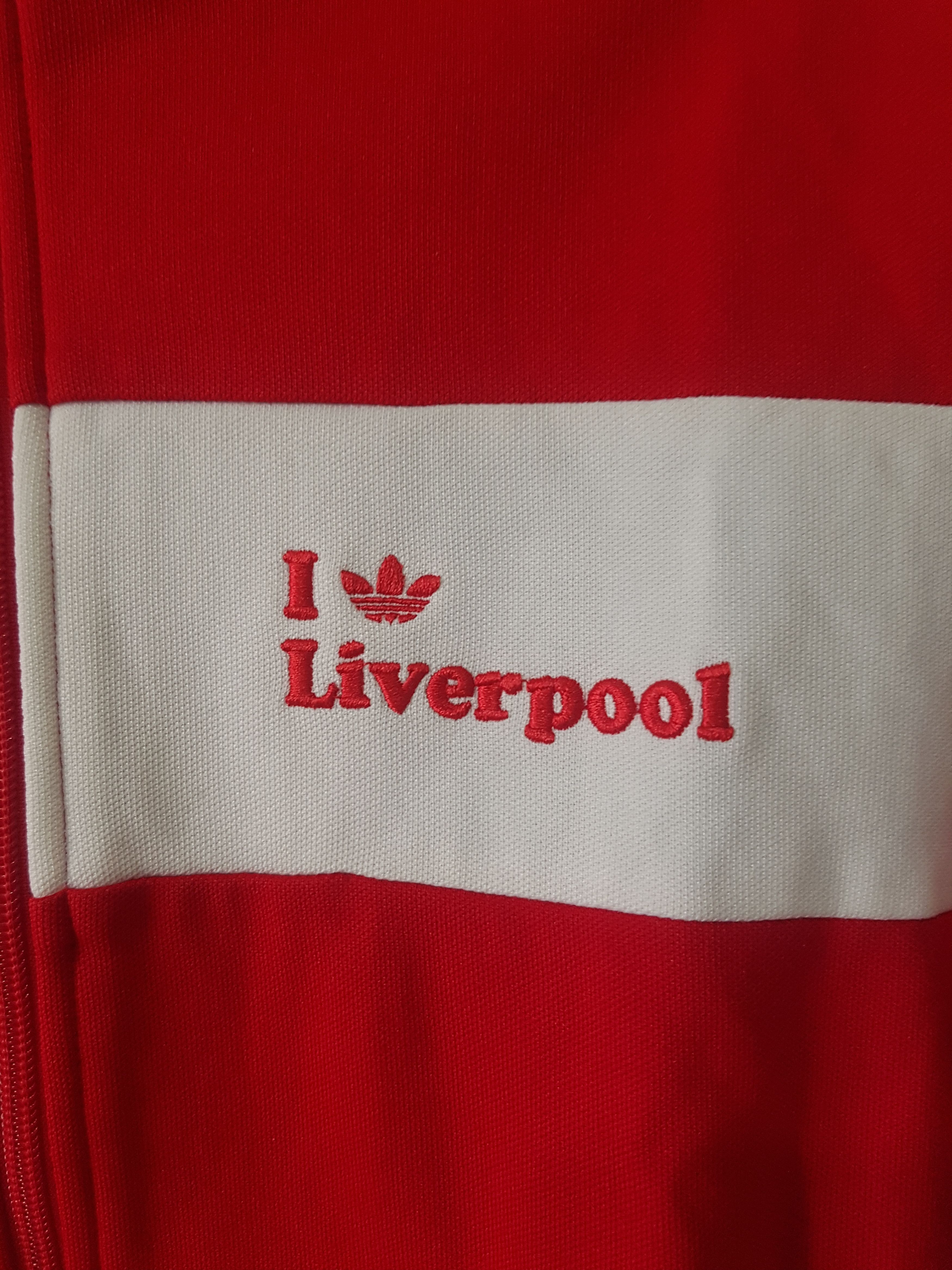 Adidas I Trefoil Love Liverpool Track Top Jacket Size US S / EU 44-46 / 1 - 4 Thumbnail