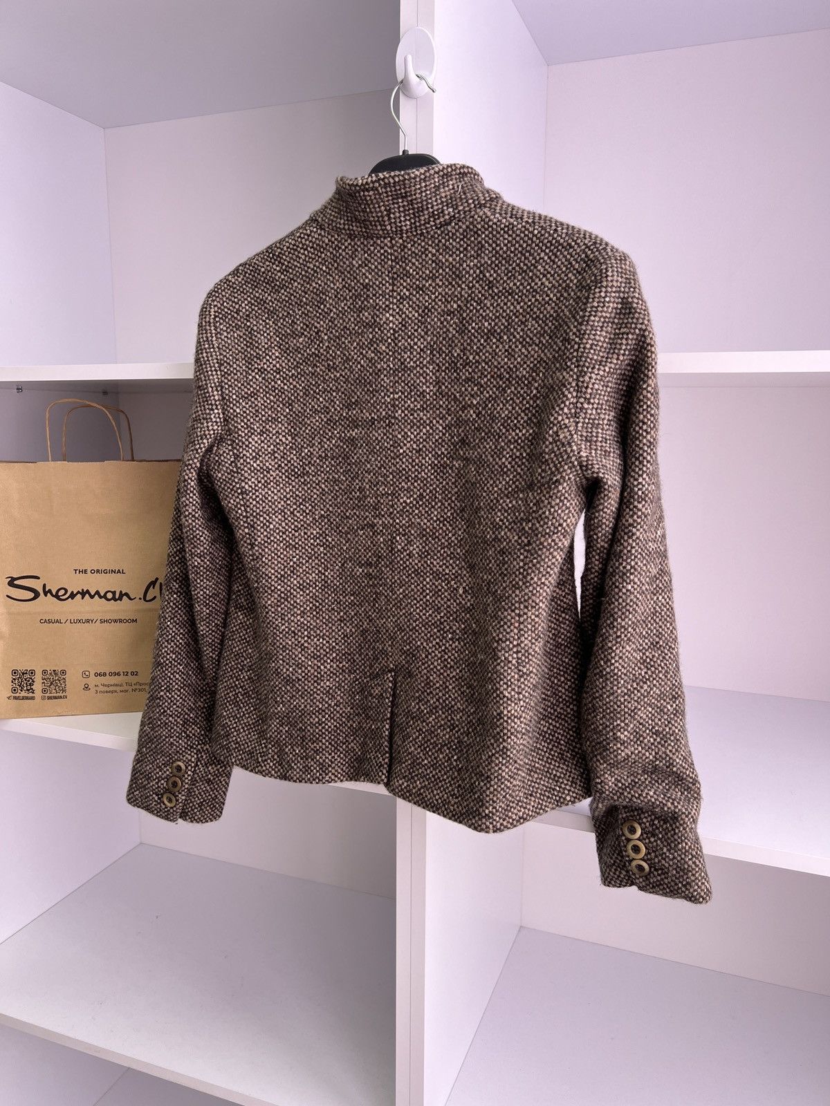 Max Mara × Vintage × Weekend Max Mara Vintage Weekend Max Mara Women's Blazer Size M / US 6-8 / IT 42-44 - 14 Thumbnail